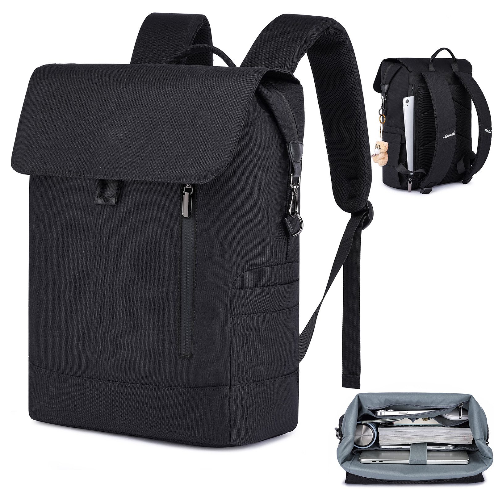 OKWISH Laptoprucksack Handtasche Freizeitrucksack Cityrucksack mit günstig online kaufen