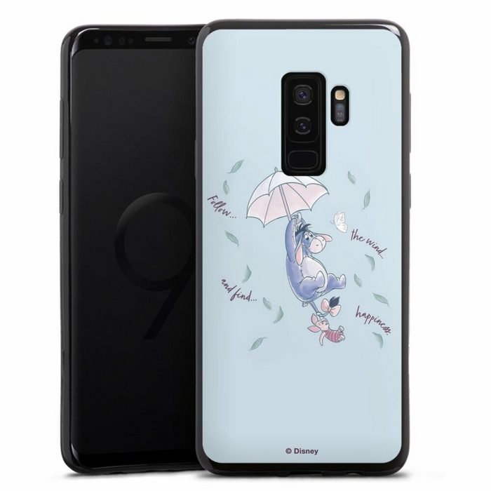 DeinDesign Handyhülle Disney Winnie Puuh I-Aah Offizielles Lizenzprodukt Samsung Galaxy S9 Plus Duos Silikon Hülle Bumper Case Smartphone Cover