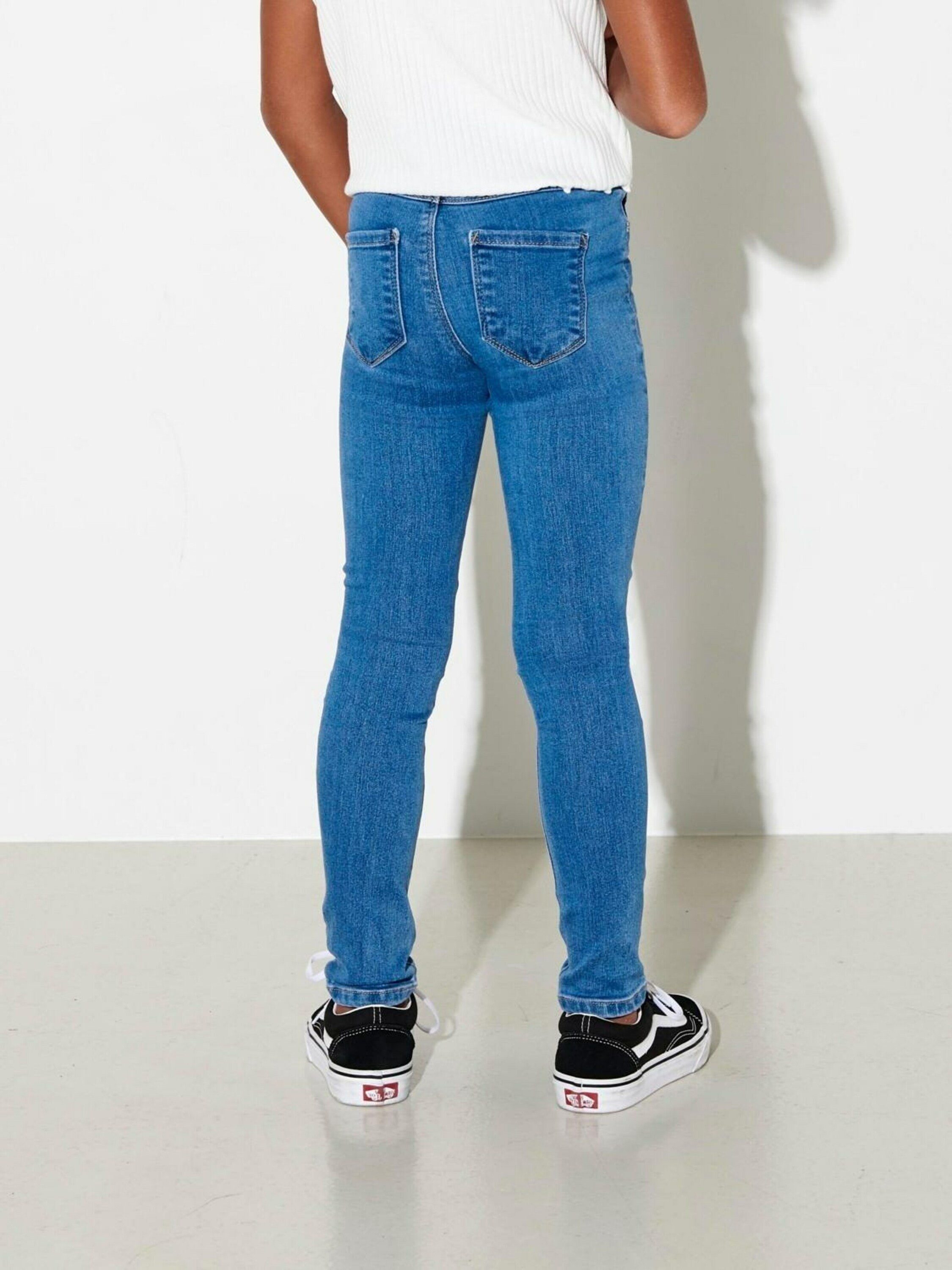 ONLY Plain/ohne KIDS Details Slim-fit-Jeans Rain (1-tlg)