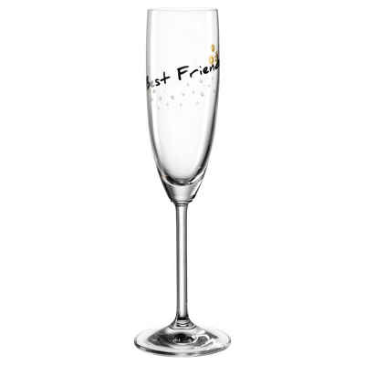 LEONARDO Sektglas »Sektglas 200 ml 'Best Friends' PRESENTE«, Glas, Champagnerglas