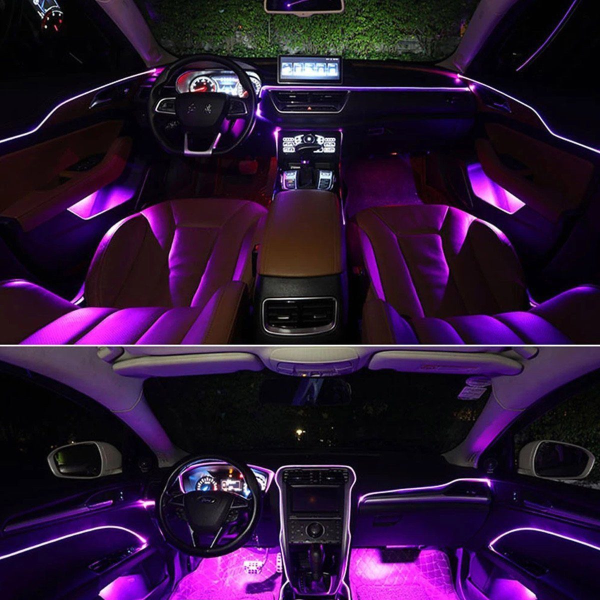 Welikera LED Dekolicht LED-Auto-Innenraumbeleuchtung mit App-Steuerung,7 günstig online kaufen