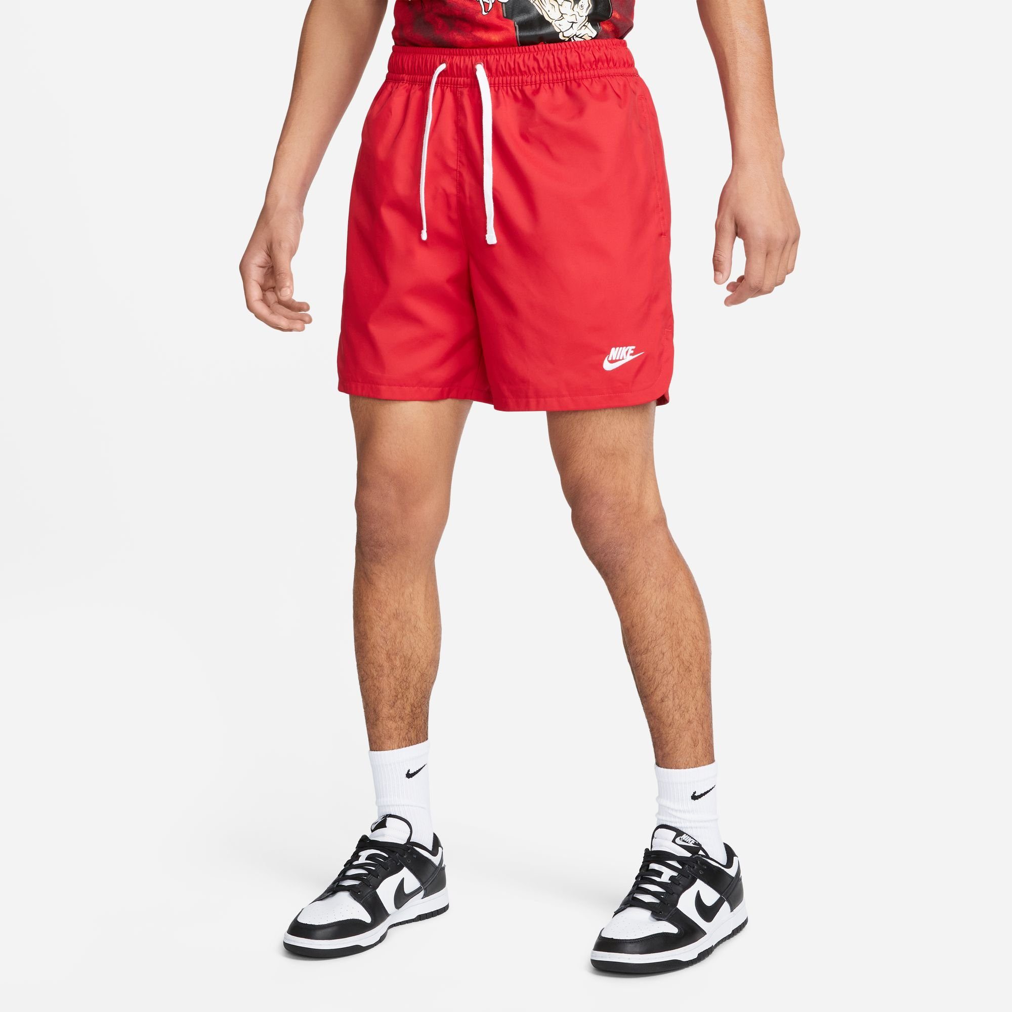 Nike Sportswear Shorts Sport Essentials Men's Woven Lined Flow Shorts rot