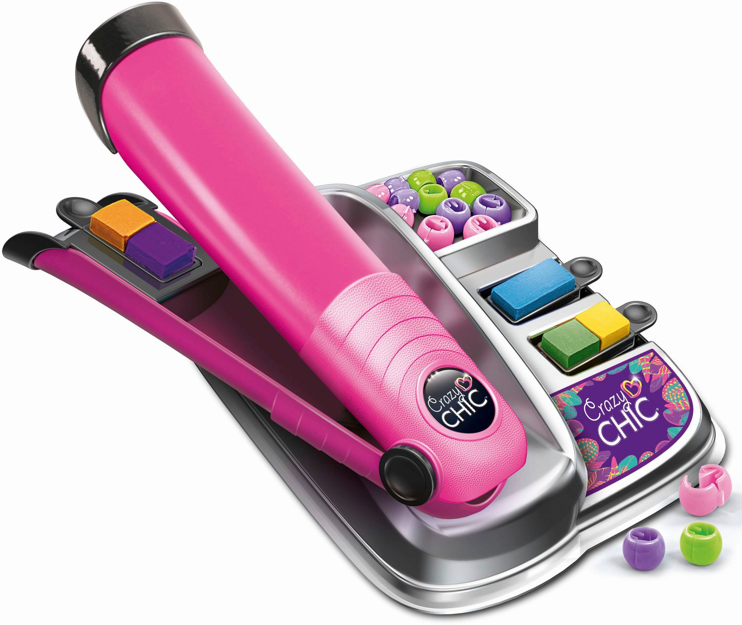 Clementoni® creative set Crazy Chic, color hair styler