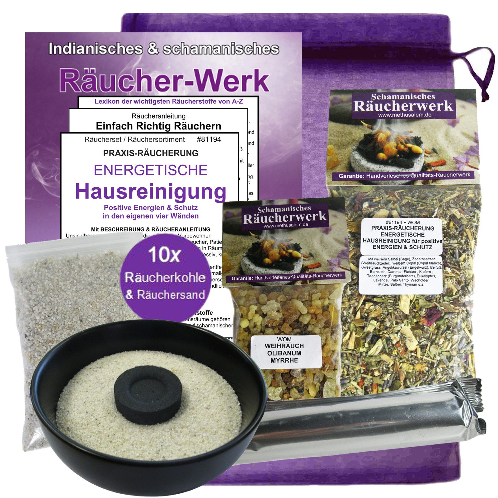 MyTobaQ Räucherschale Räuchern gegen negative Energie günstig online kaufen