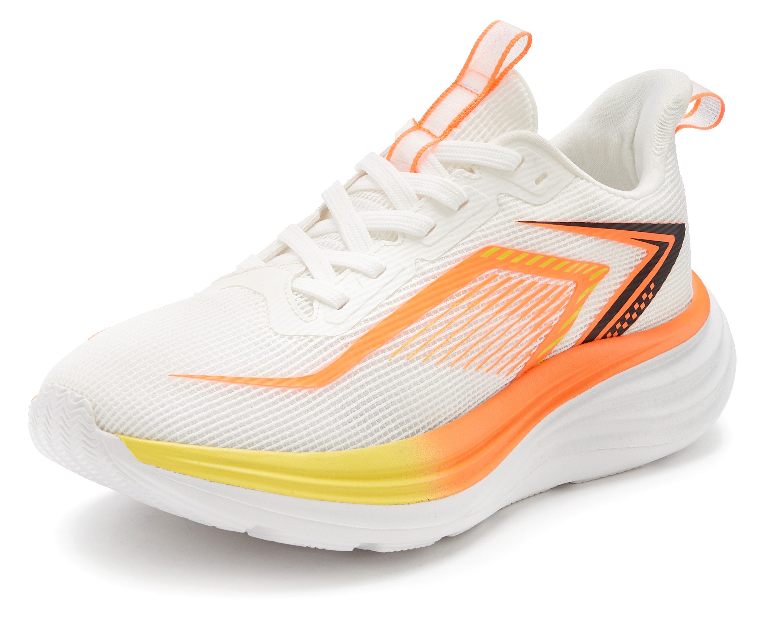 John Devin Schnürhalbschuh, Halbschuh, Freizeitschuh, Turnschuh Sneaker NEU im sportiven Look mit dämpfender Chunky Außensohle Unisex VEGAN