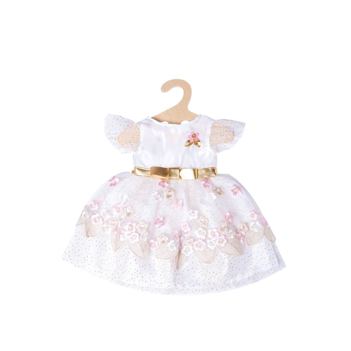 Heless Puppenkleidung Prinzessinnenkleid Kirschblüte mit goldener Krone Größe 35-45cm