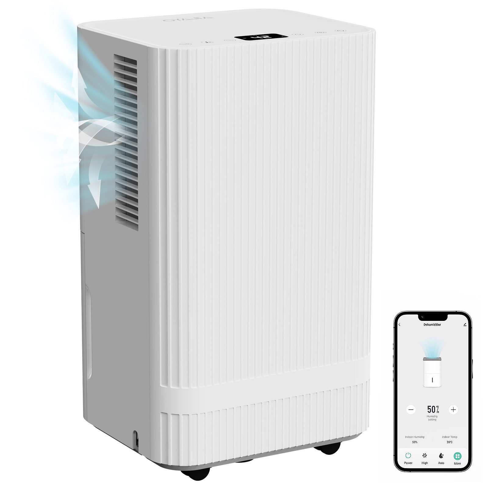 oyajia Luftentfeuchter Luftentfeuchter Elektrisch mit WLAN & App, Timer, fü günstig online kaufen