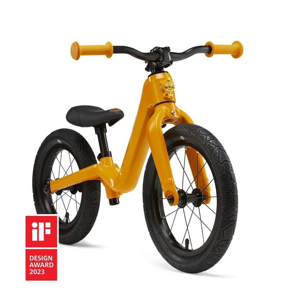 Affenzahn Laufrad AFFENZAHN Kinderlaufrad Tiger Gelb 12 Zoll