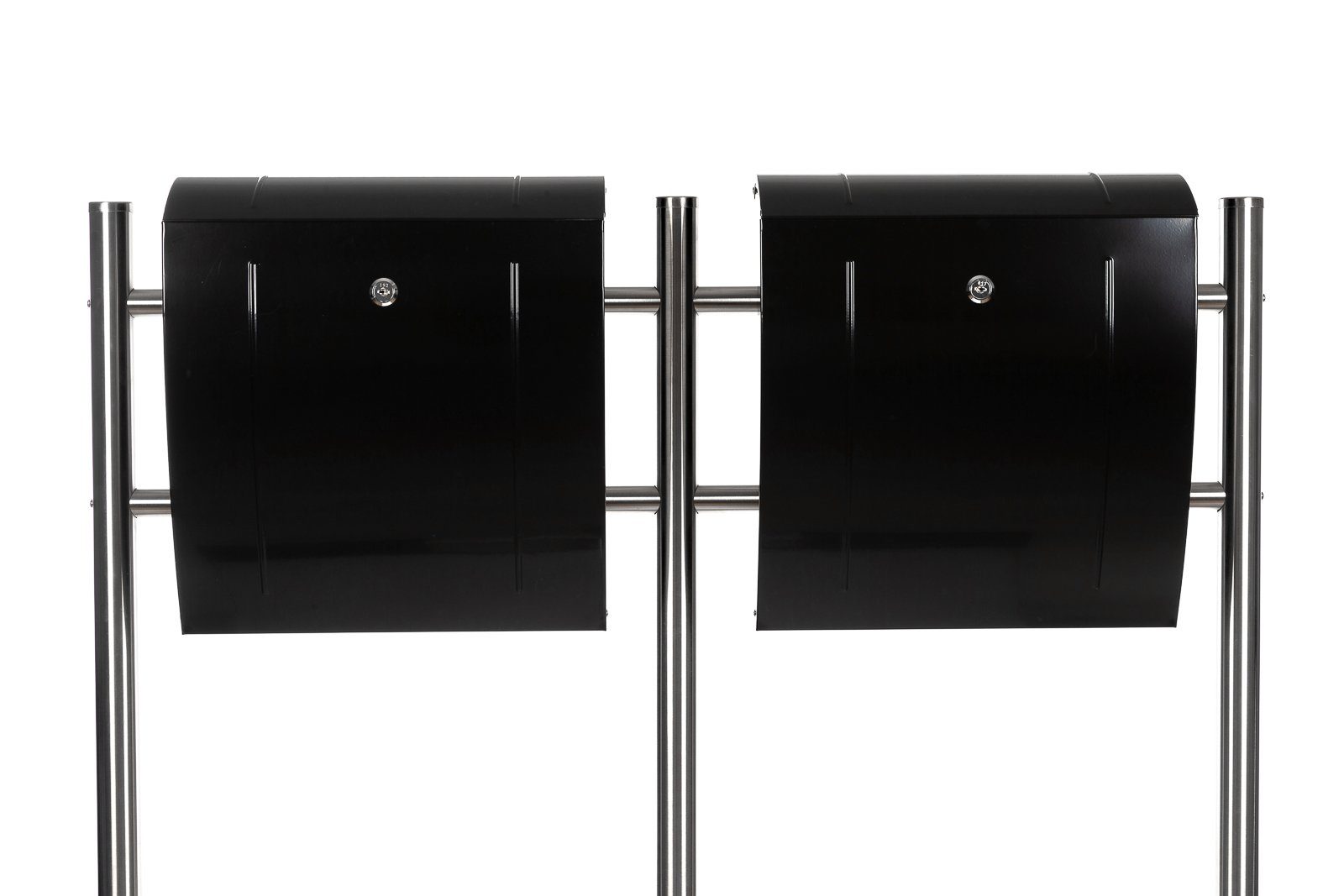 BIRENDY Briefkasten Design Doppel Briefkastenständer Set günstig online kaufen