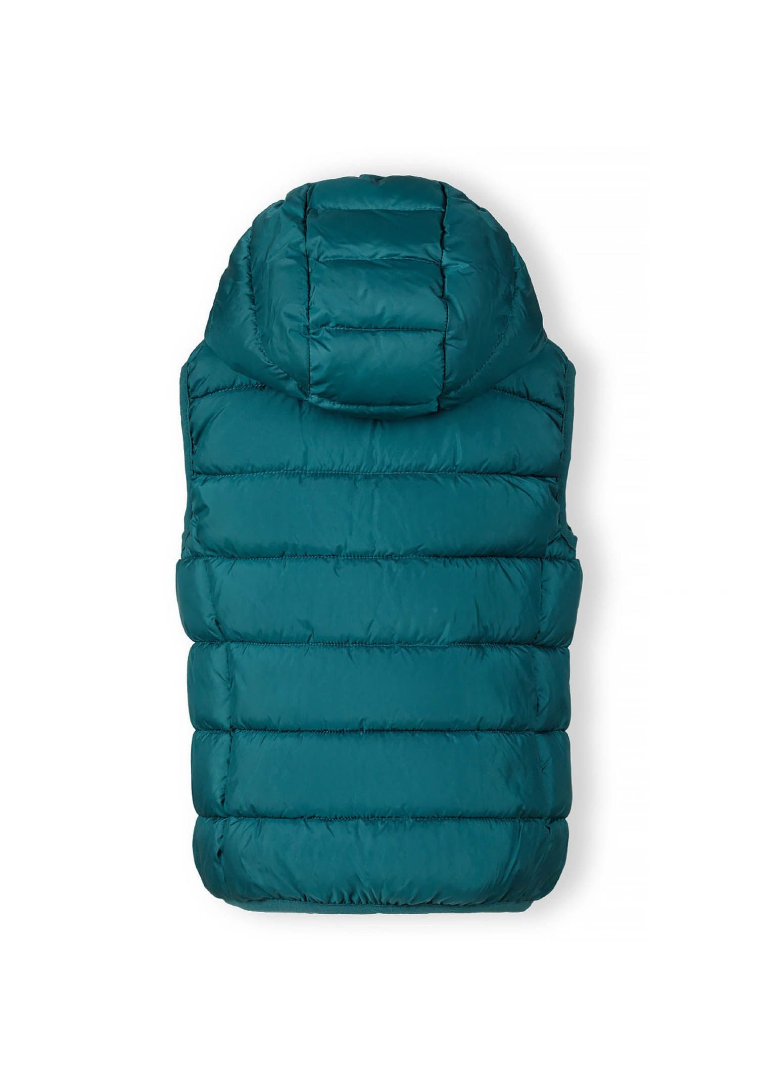 MINOTI Steppweste Weste mit Kapuze und gummiertem Aufnäher   (2y-14y) günstig online kaufen