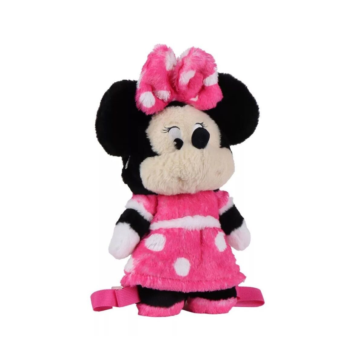 Kinderrucksack Disney Minnie Pinky Plüschrucksack, Tasche 30 cm