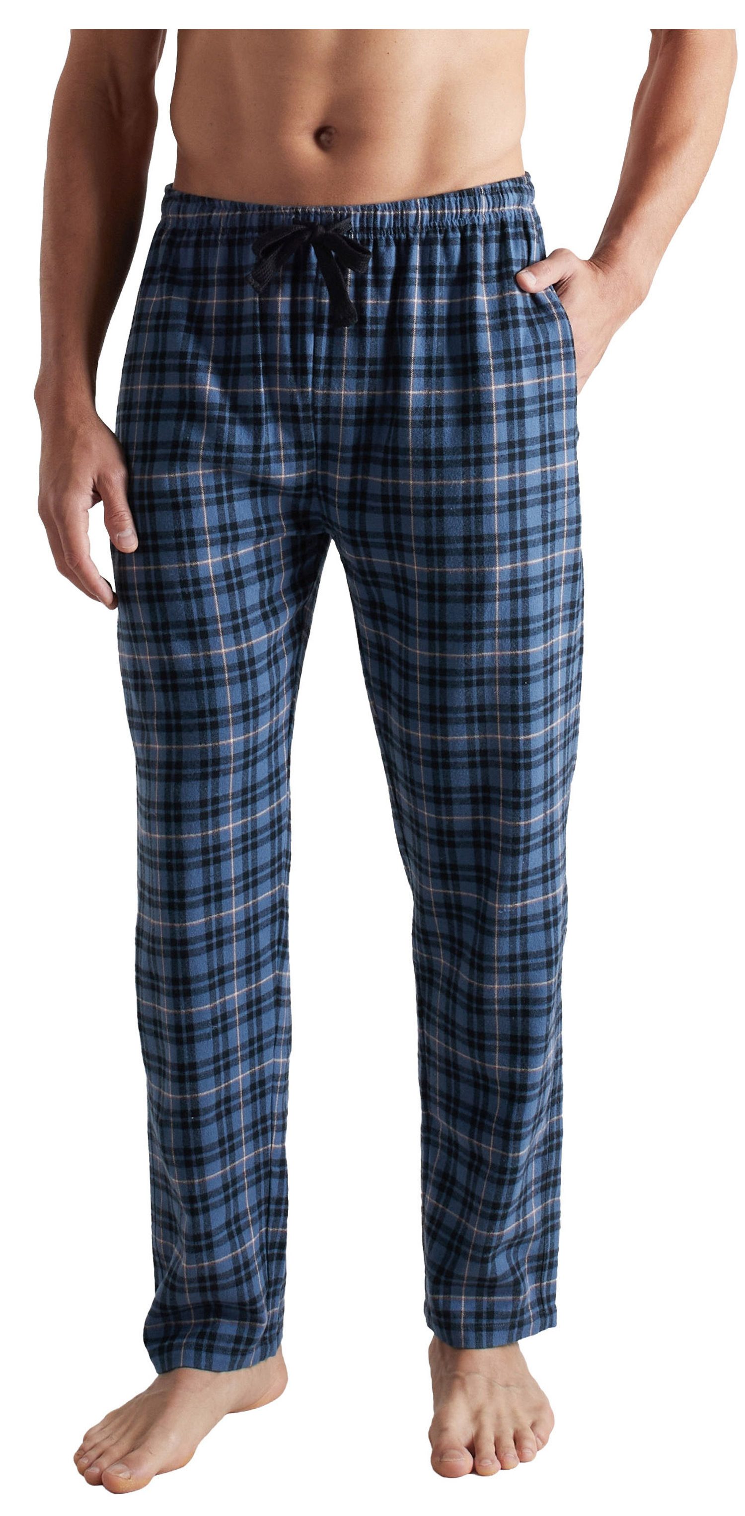 CECEBA Pyjamahose Herren Schlafanzughose Flanell (1-tlg) Baumwolle