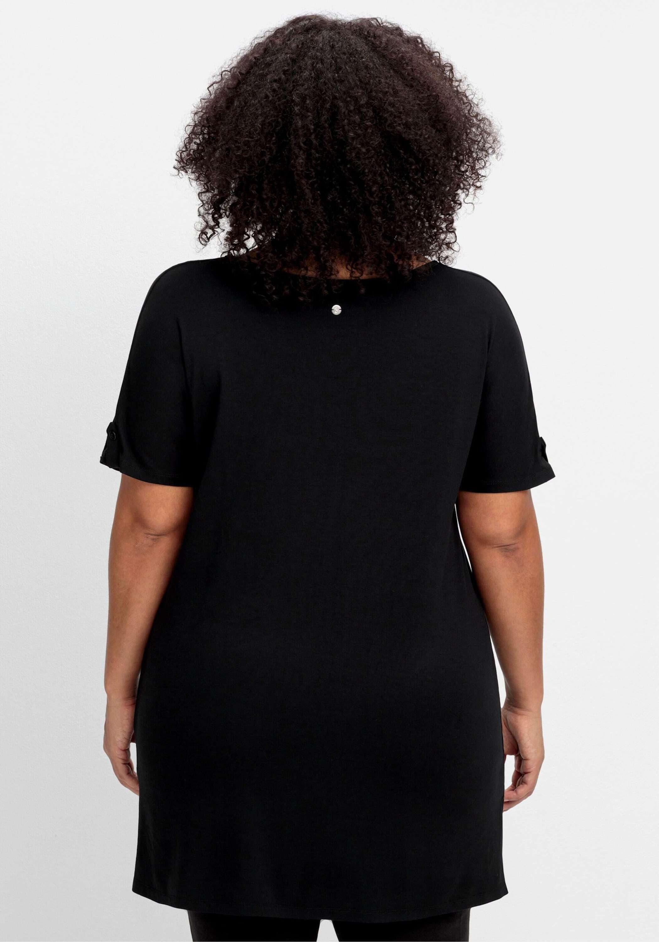 Sheego Strandkleid Longshirt Extra lang