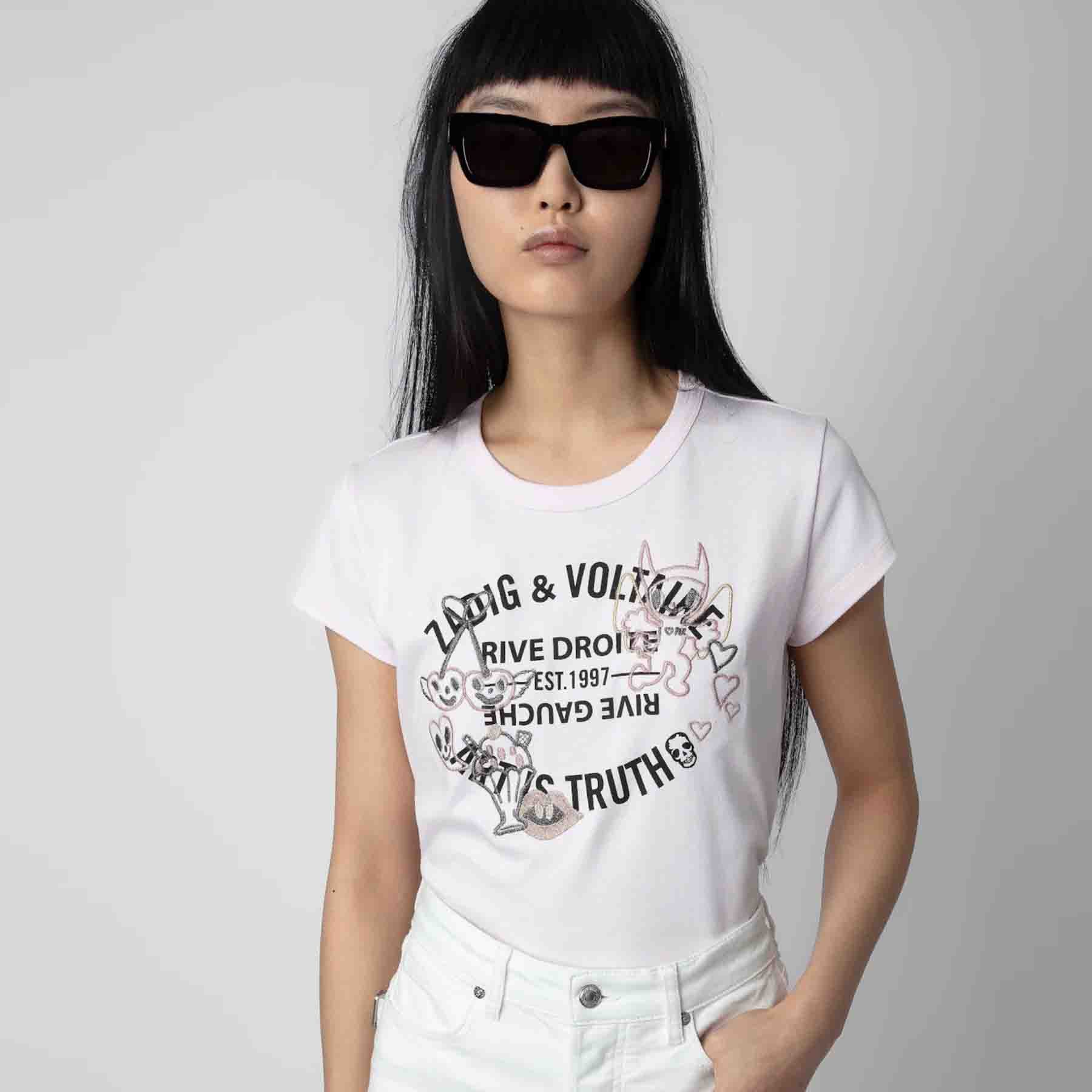 ZADIG & VOLTAIRE T-Shirt T-Shirt WOOP ICO BLASON