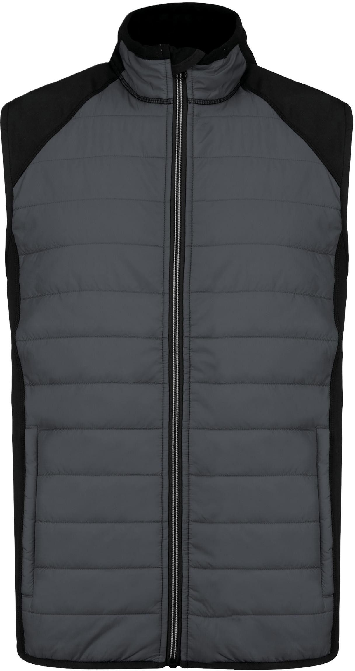 Funktionsweste Sportweste aus Bi-Material Herren