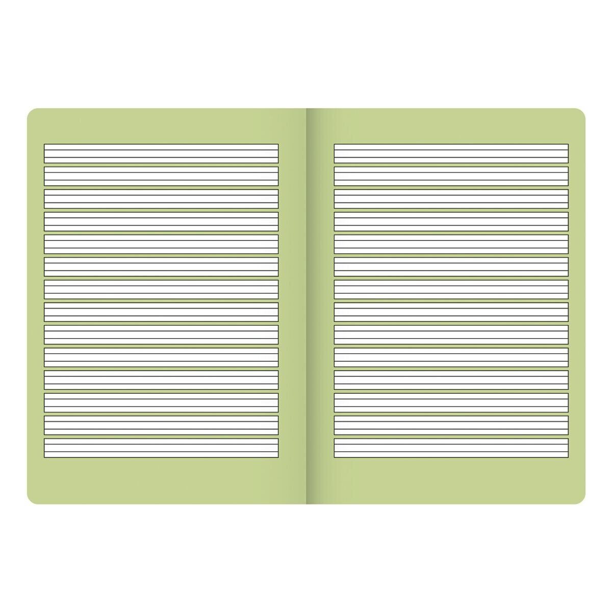 BRUNNEN Schulheft Vivendi, liniert (Lineatur 2), Inhalt / Klassenspiegel, ungelocht, 16 Blatt