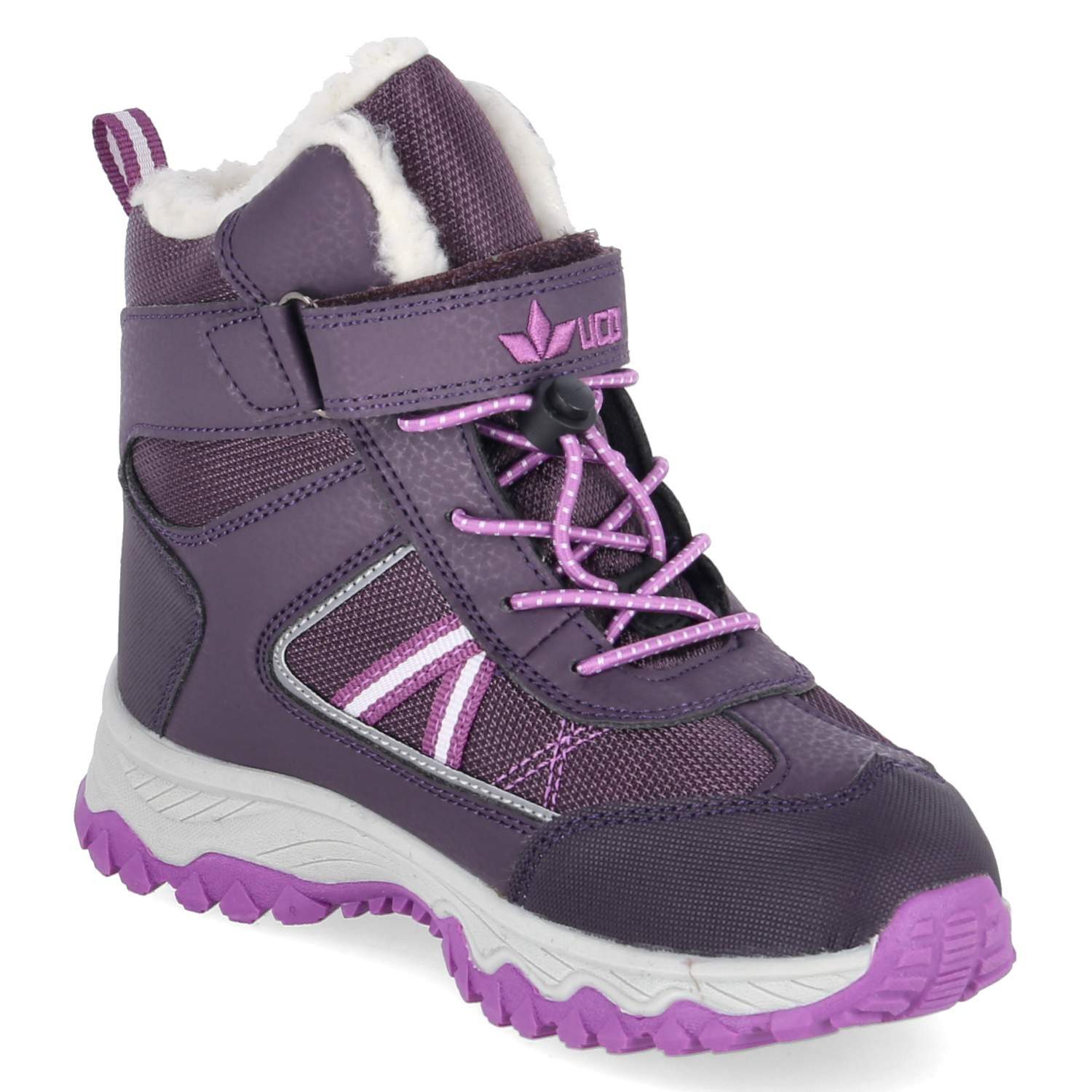 Lico Lico Schneeboots 720670 Unisex Textil & Synthetik purple Winterstiefel – Bild 5 von 5
