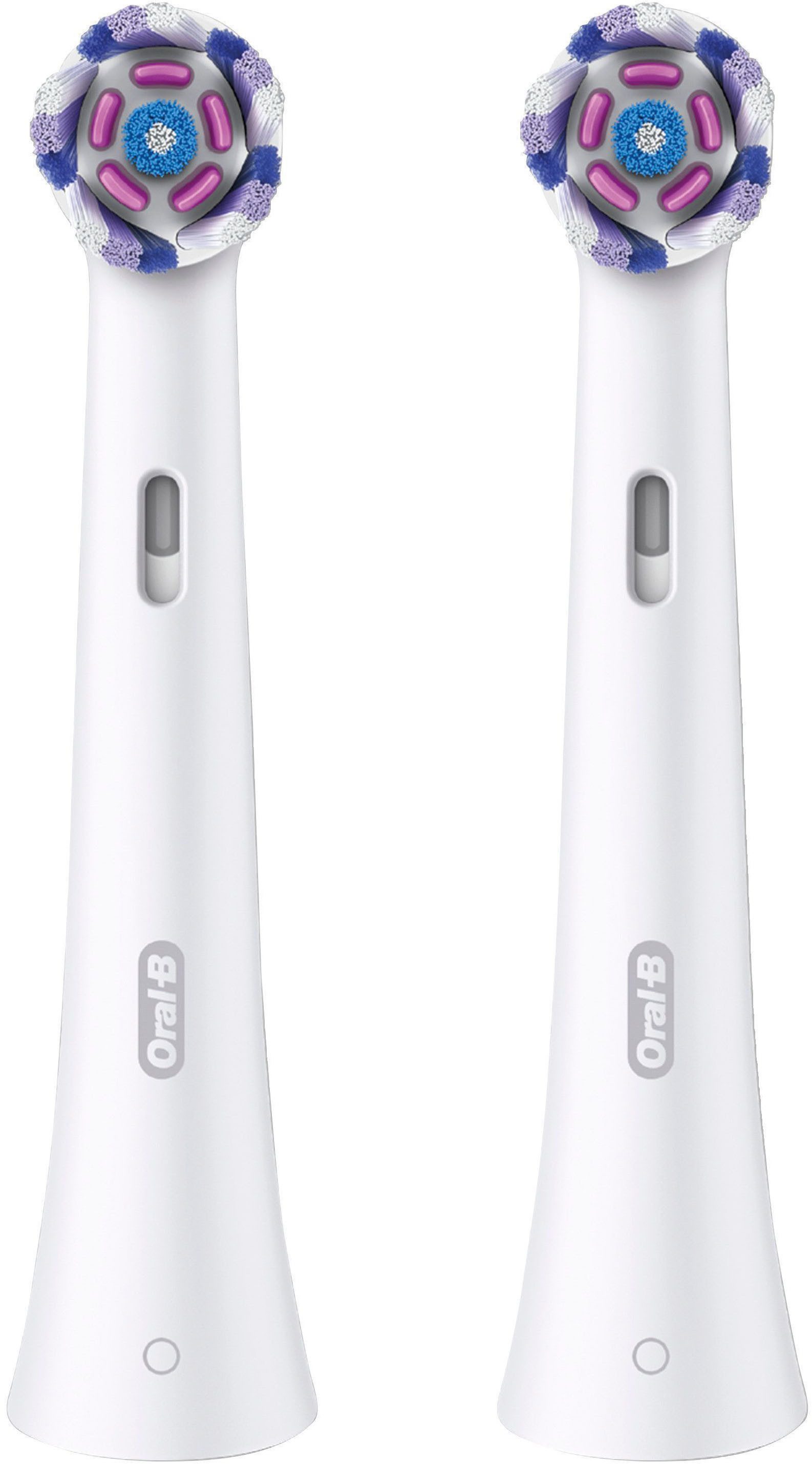 Oral-B Aufsteckbürsten Oral-B iO Strahlendes Weiss, fortschrittliche Plaque-Entfernung, Poliereinsätze zur Zahnaufhellung
