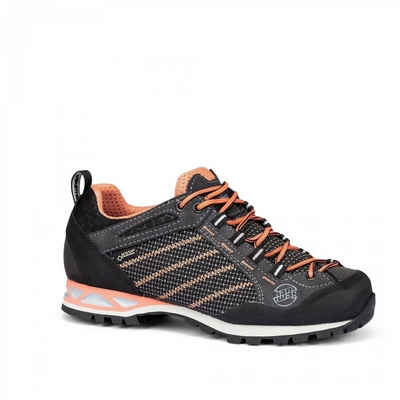 Hanwag Makra Low Lady GTX Damen Wanderschuh grau/orange Trekkingschuh