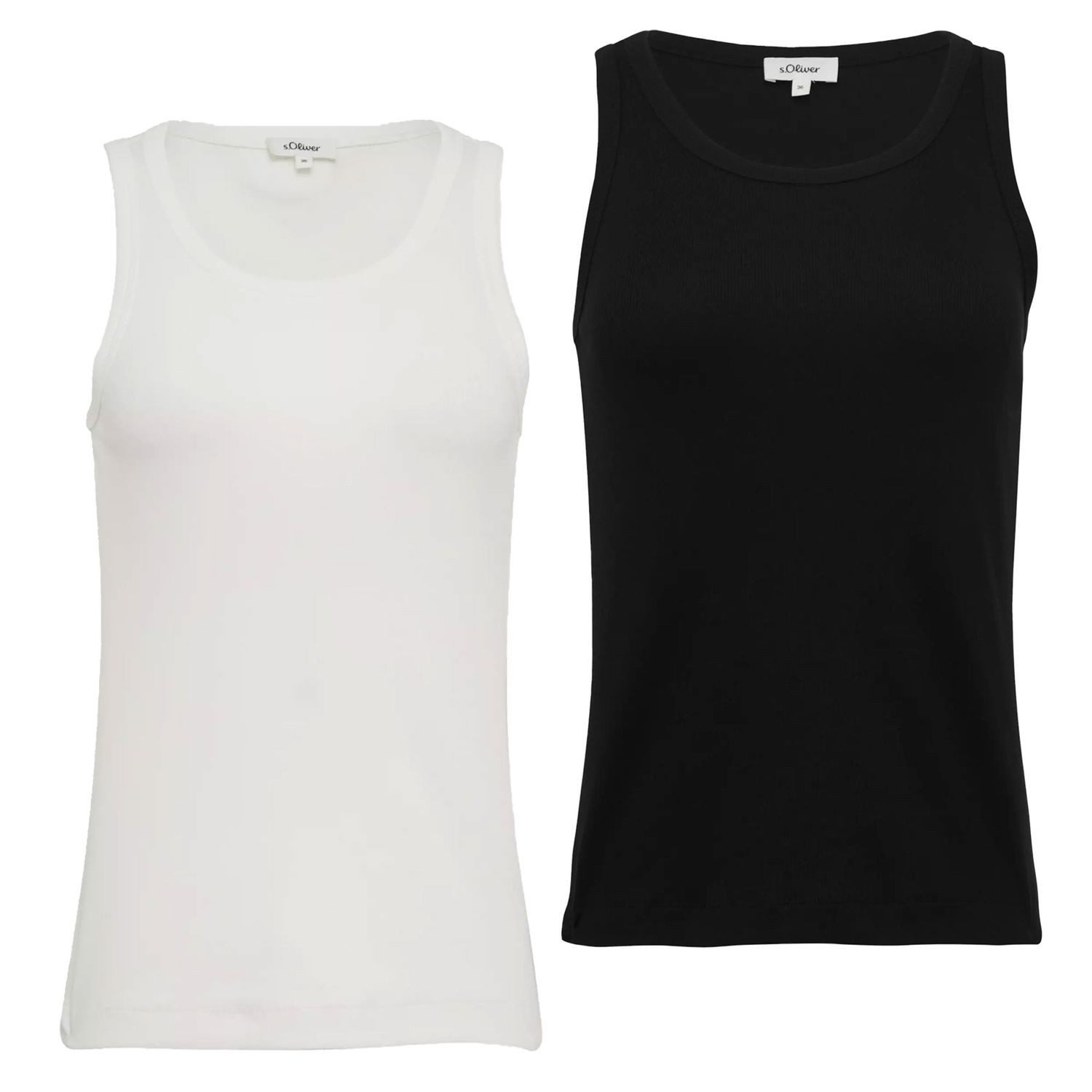 s.Oliver T-Shirt Basic (1-tlg) uni oder gestreift günstig online kaufen