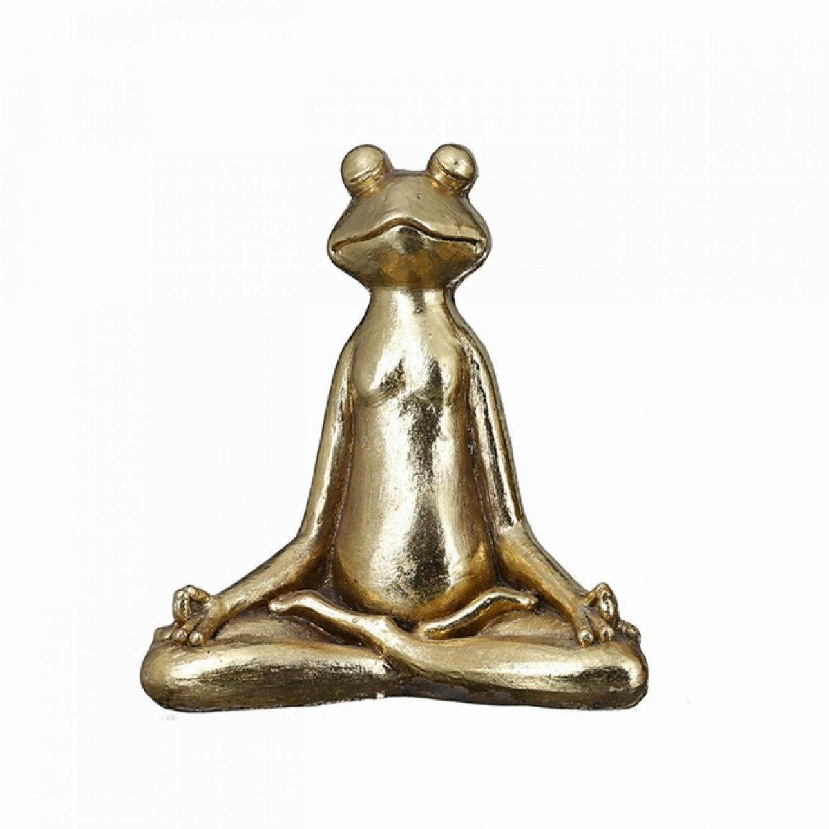 Dekofigur Dekofigur Frosch Yoga 34 cm - Dekofigur