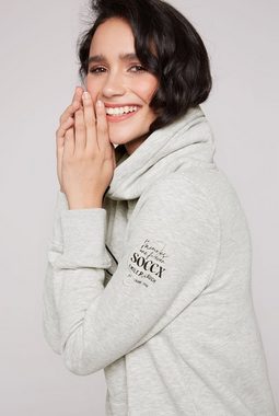 SOCCX Sweatkleid mit Kängurutasche