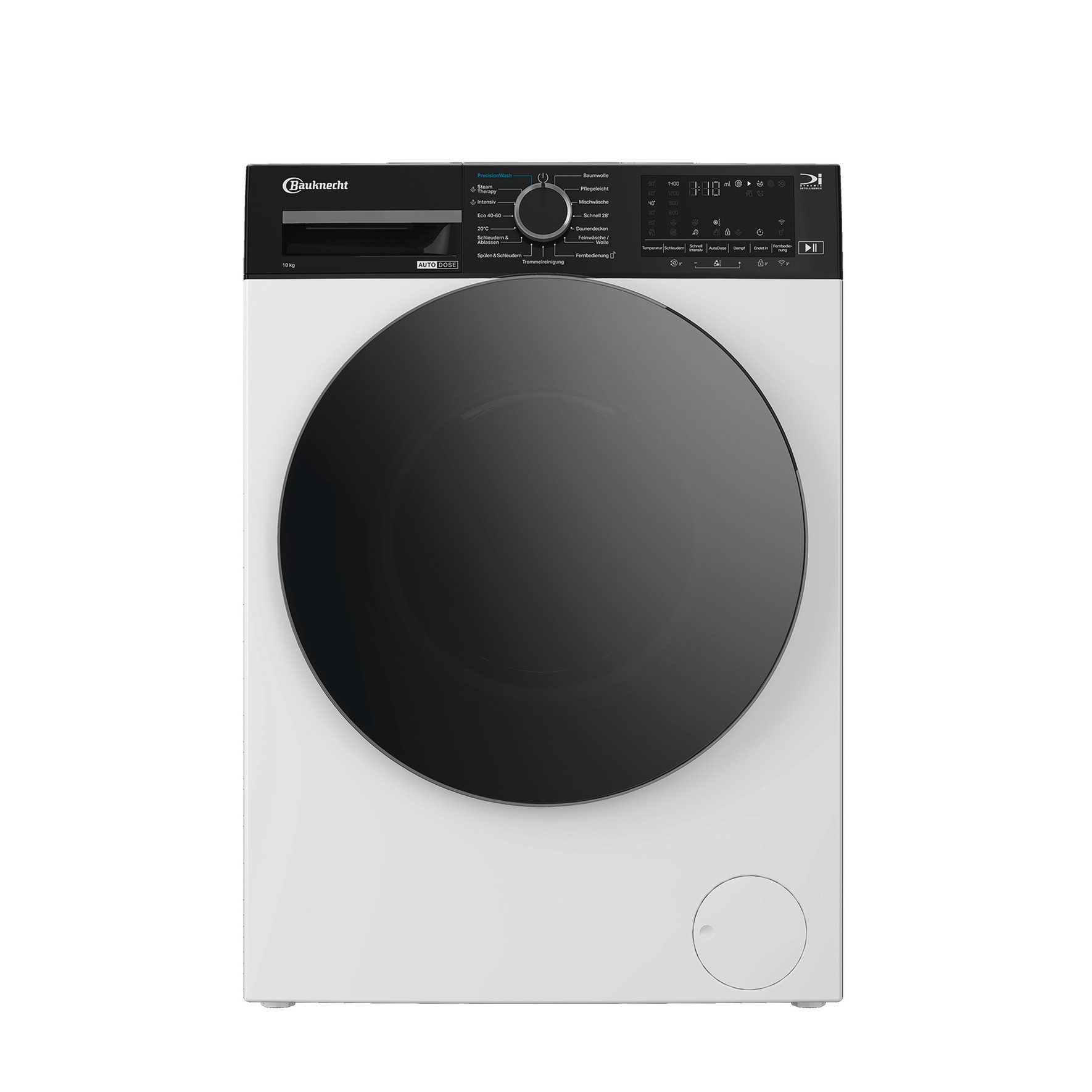 BAUKNECHT Waschmaschine B WM 10A11 BC, 10 kg, 1400 U/min, Adaptive Wash – Intelligente Anpassung für perfekte Waschergebnisse