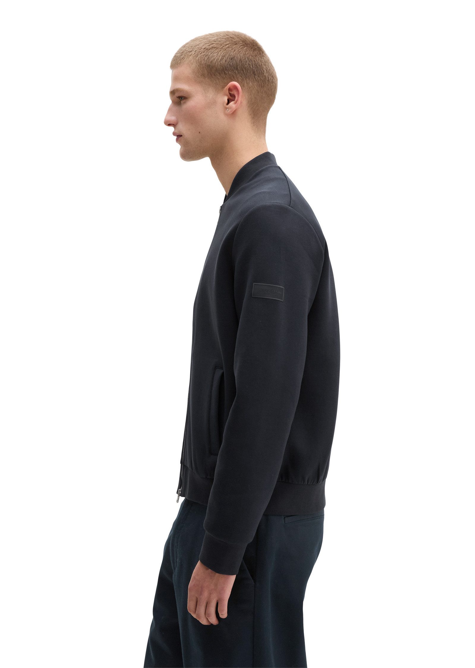 Marc O'Polo Sweatjacke aus Scuba-Interlock günstig online kaufen