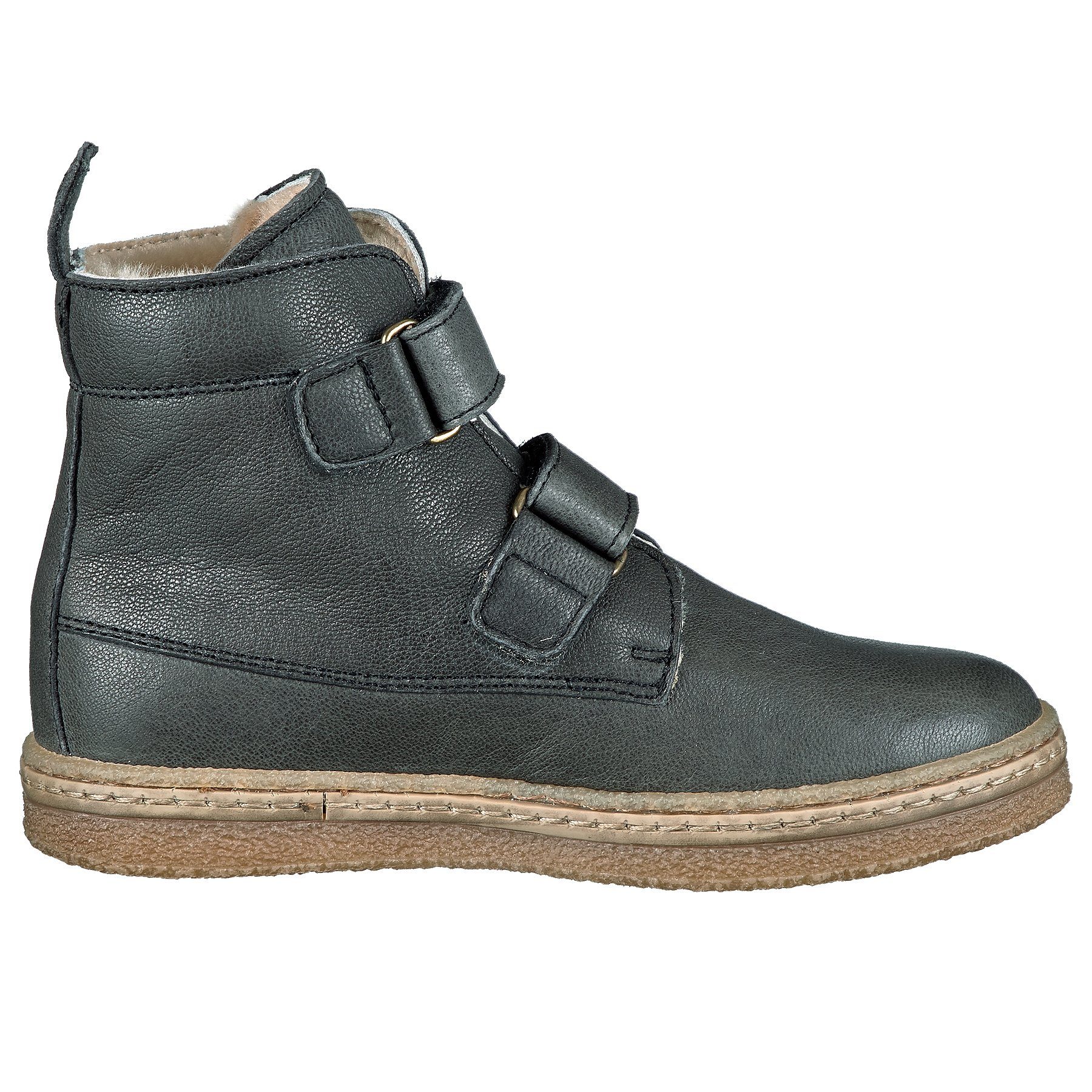 Ocra Ocra Stiefel 356 Winter Boots für Kinder innen mit Lammfell Grau Stiefelette