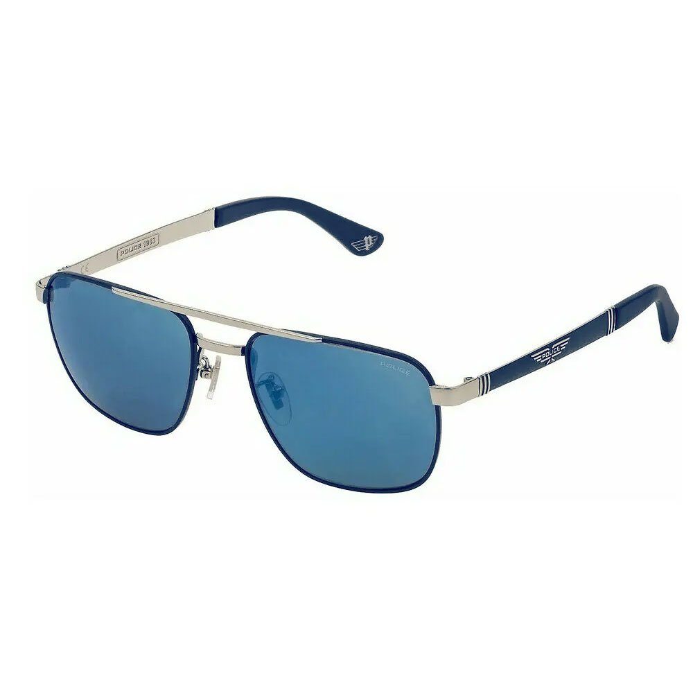 blau Sonnenbrille 55F94B Police SPL890