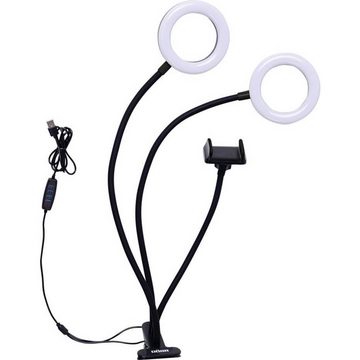 Dörr Ringlicht LED SELFIE 2-ER RINGLICHT SLR-12 BI-COLOR, Bi-Color