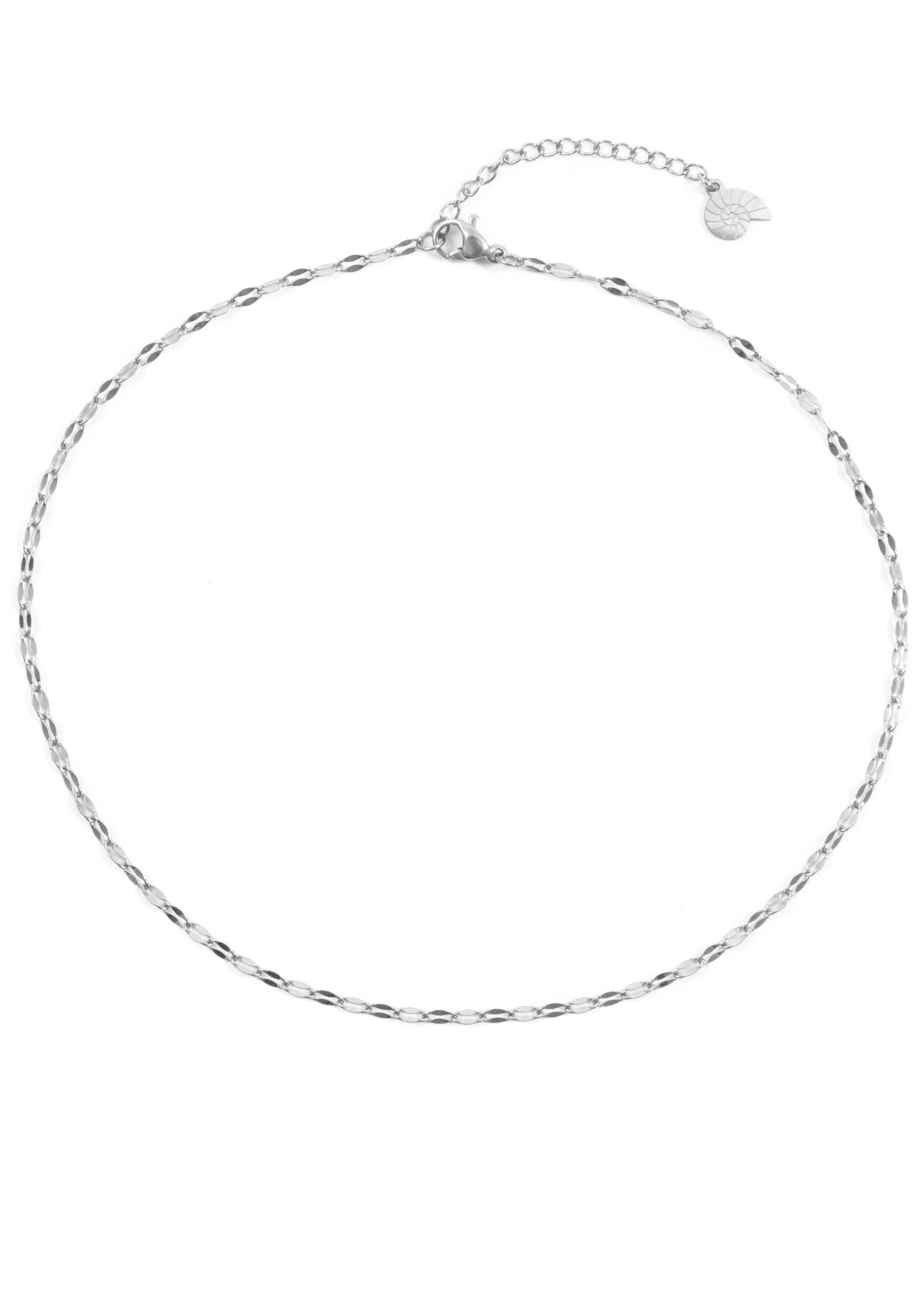 Hey Happiness Choker Rolo Kette Damen, Kurze Edelstahl Halskette ohne Anhän günstig online kaufen