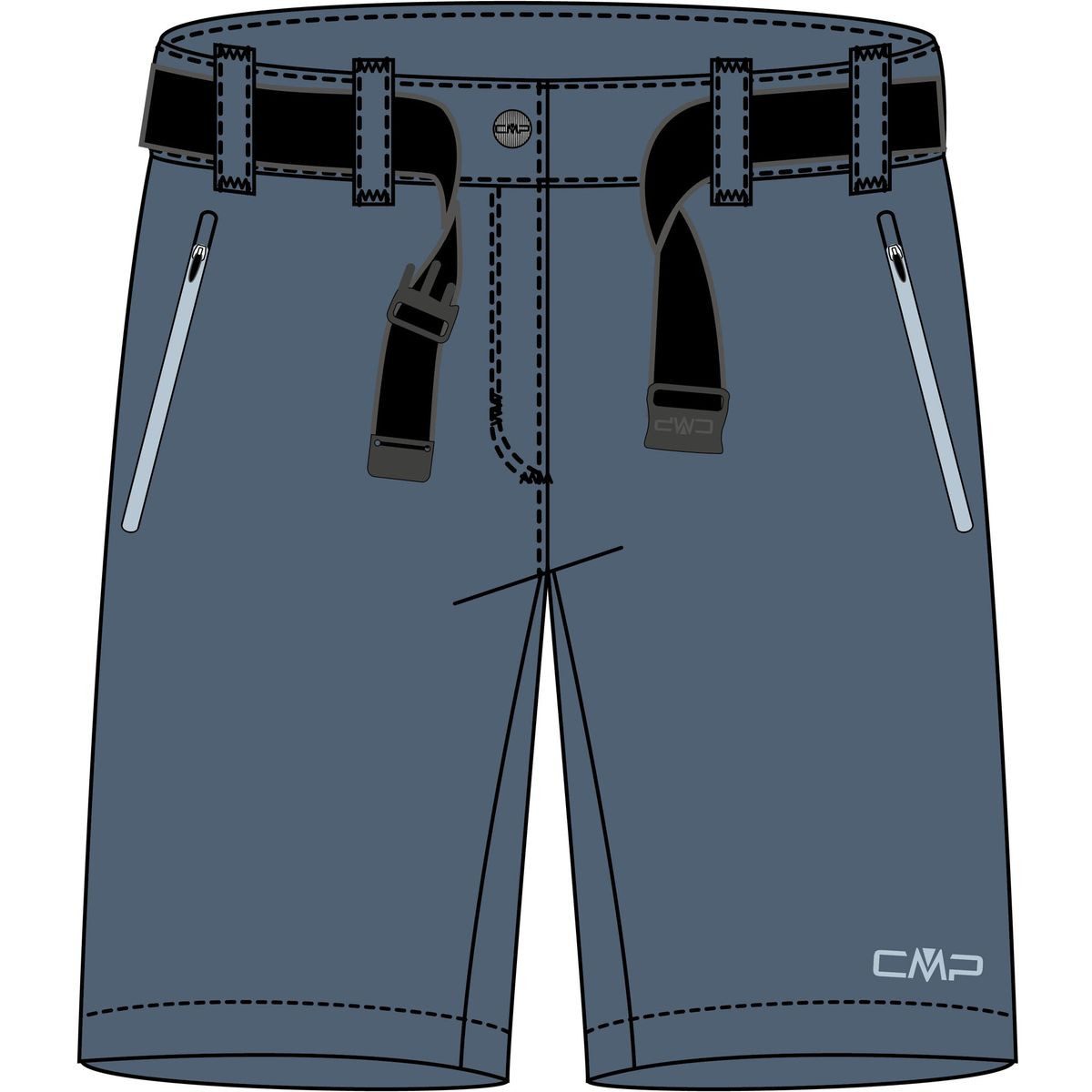 CMP Funktionsshorts Woman Bermuda Leichte, widerstandsfähige Trekkinghose mit 4-Wege-Stretch