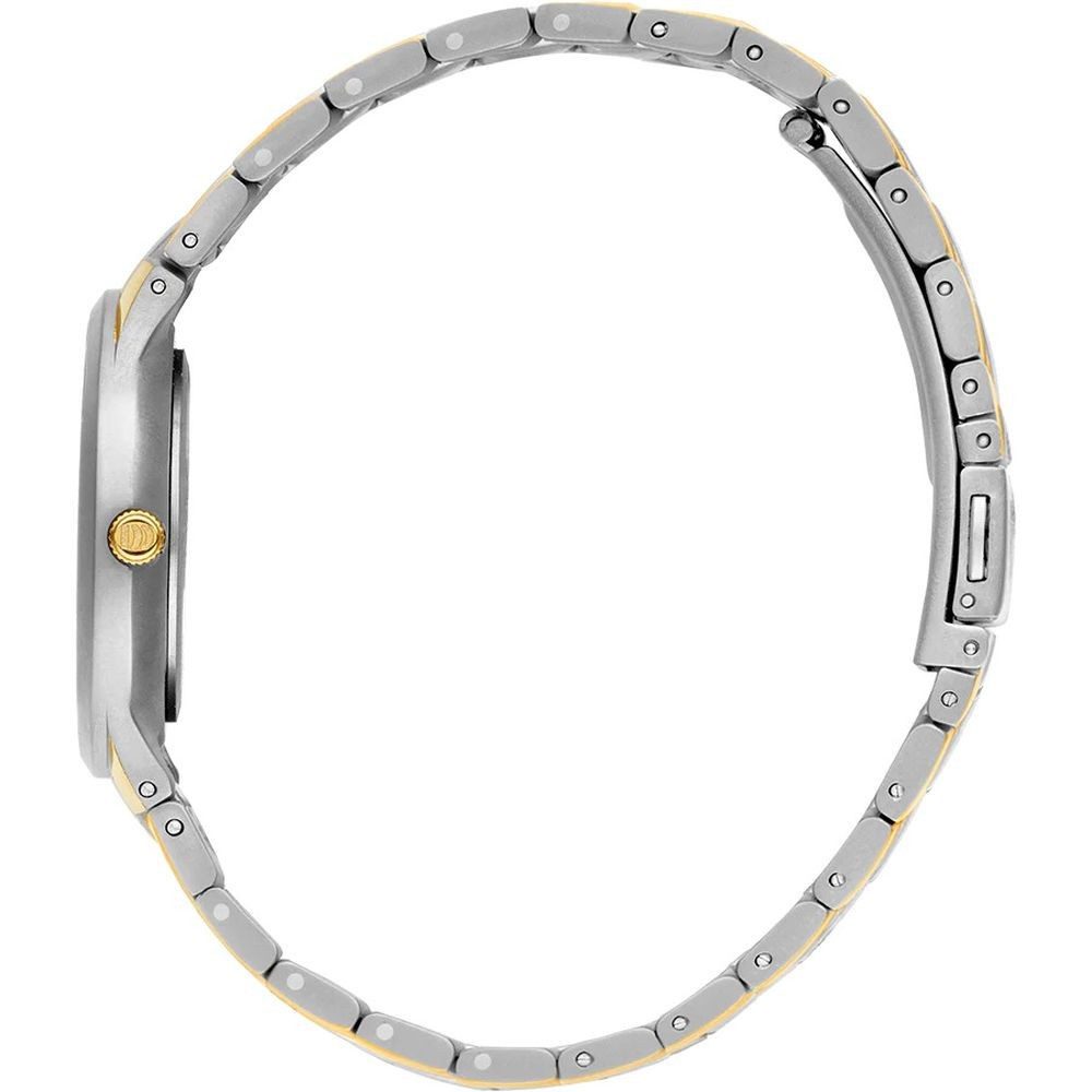 Danish Design Titanuhr DANISH DESIGN Damen Armbanduhr BOGÖ IV65Q1275 bicolor D.32mm Titanband
