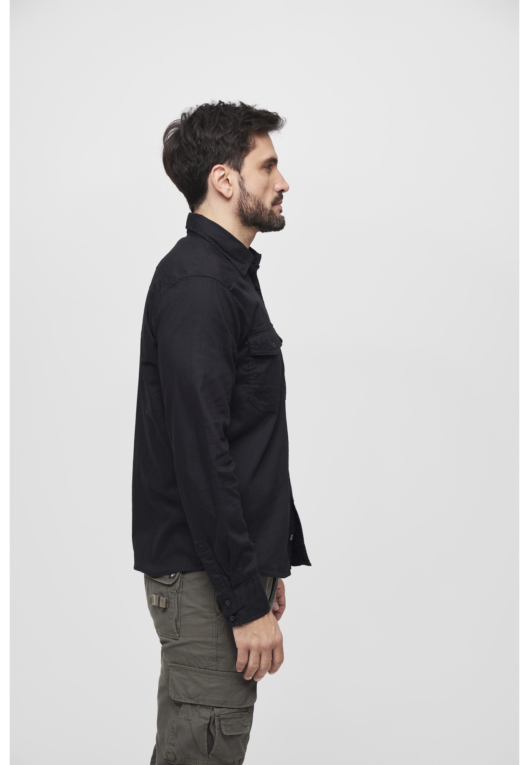 Brandit Langarmhemd Brandit Herren Flanellshirt (1-tlg) – Bild 5 von 5