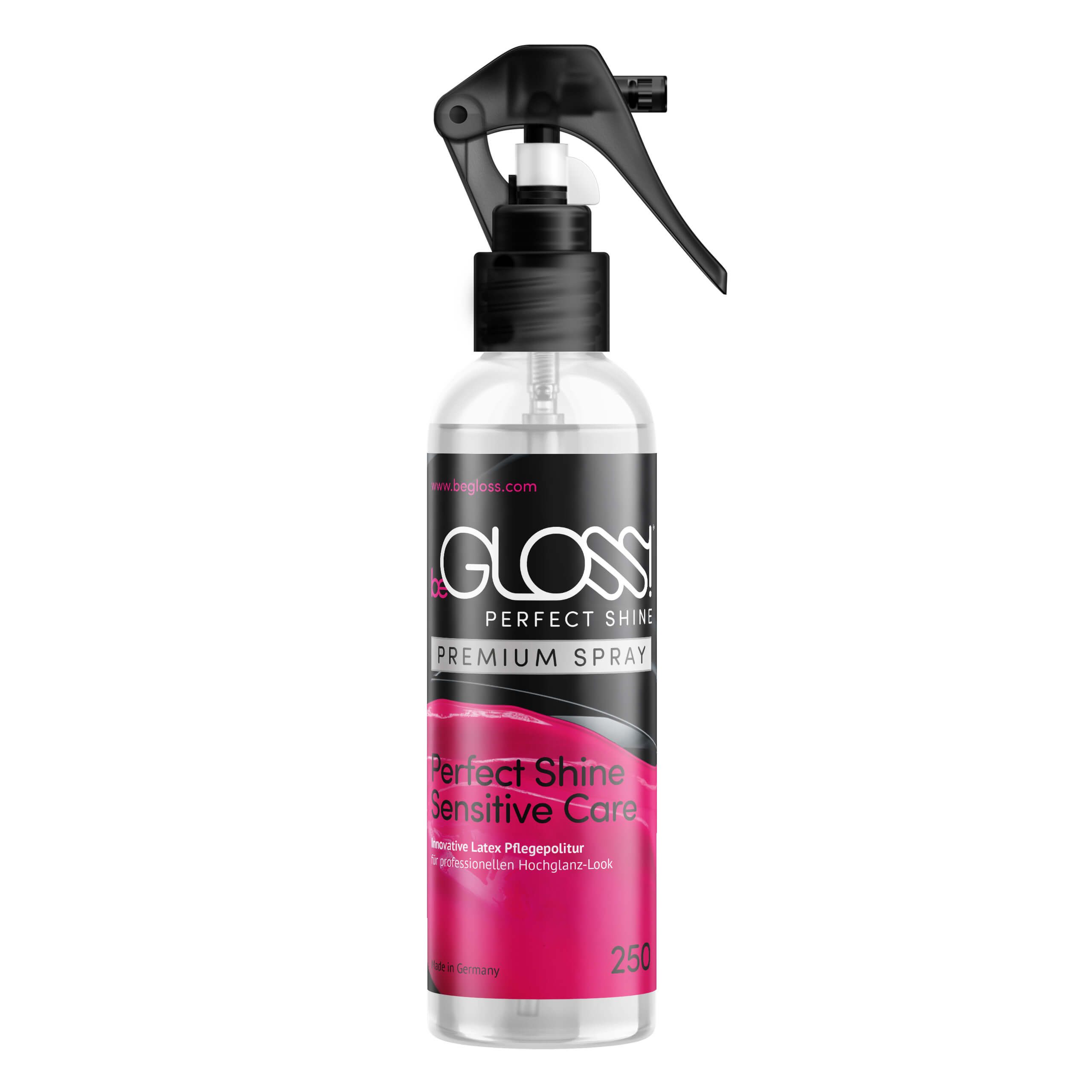 Latex Pflege Politur Hochglanz Perfect Shine Premium Spray 250 ML Politur