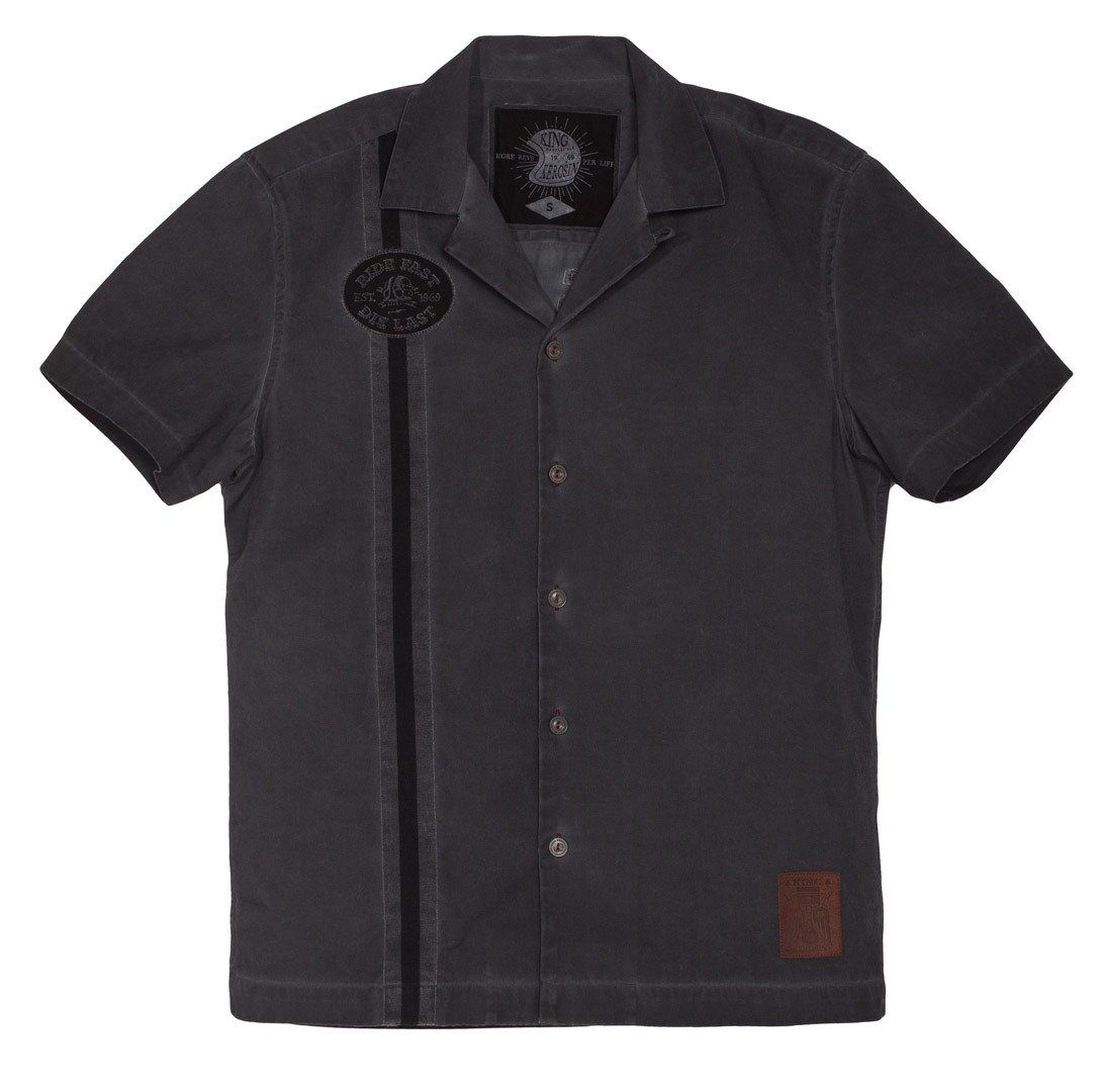King Kerosin Outdoorhemd Ride Fast Dragstrip Shirt