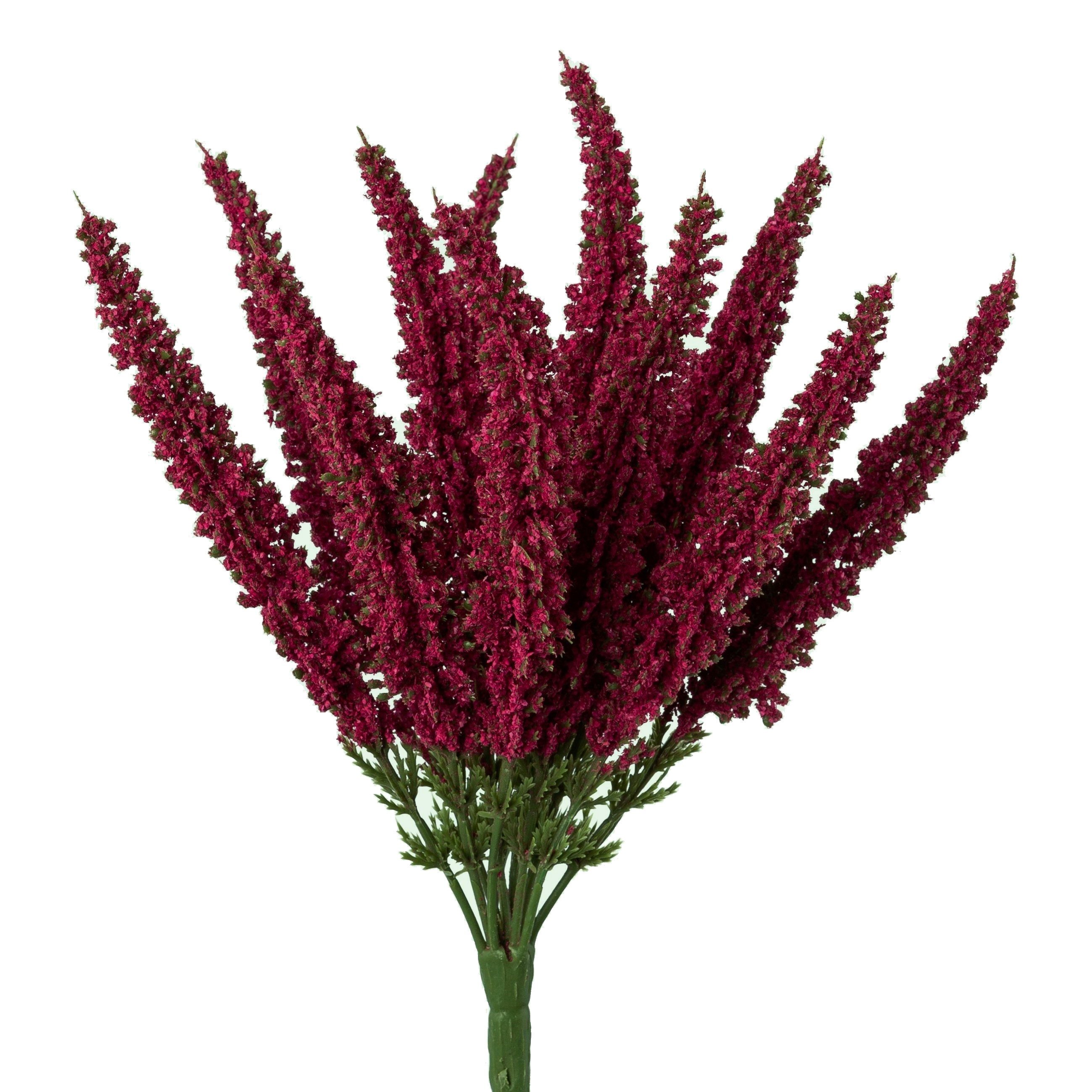 Kunstblume Kunstblume, Erika, Erikabusch, Heidekraut. ca. 26 cm CALUNA, Gasper