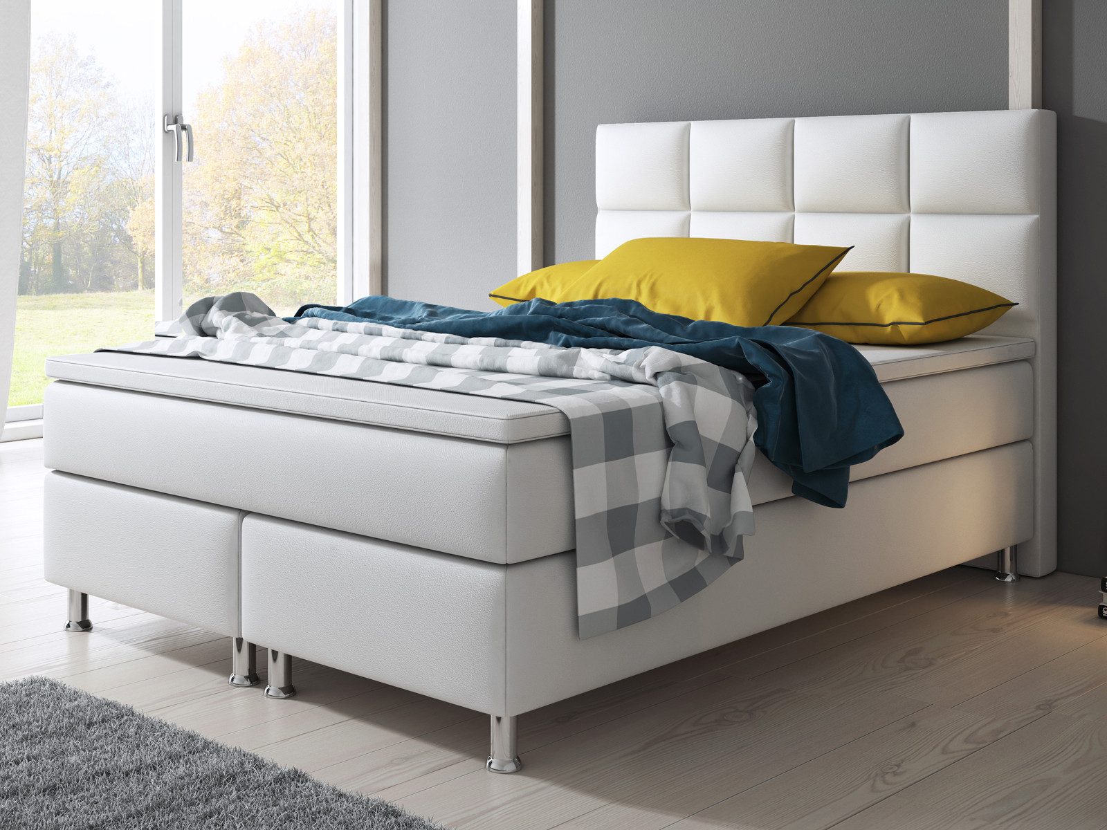 inter Boxspringbett Miami 140x200 cm inkl. günstig online kaufen