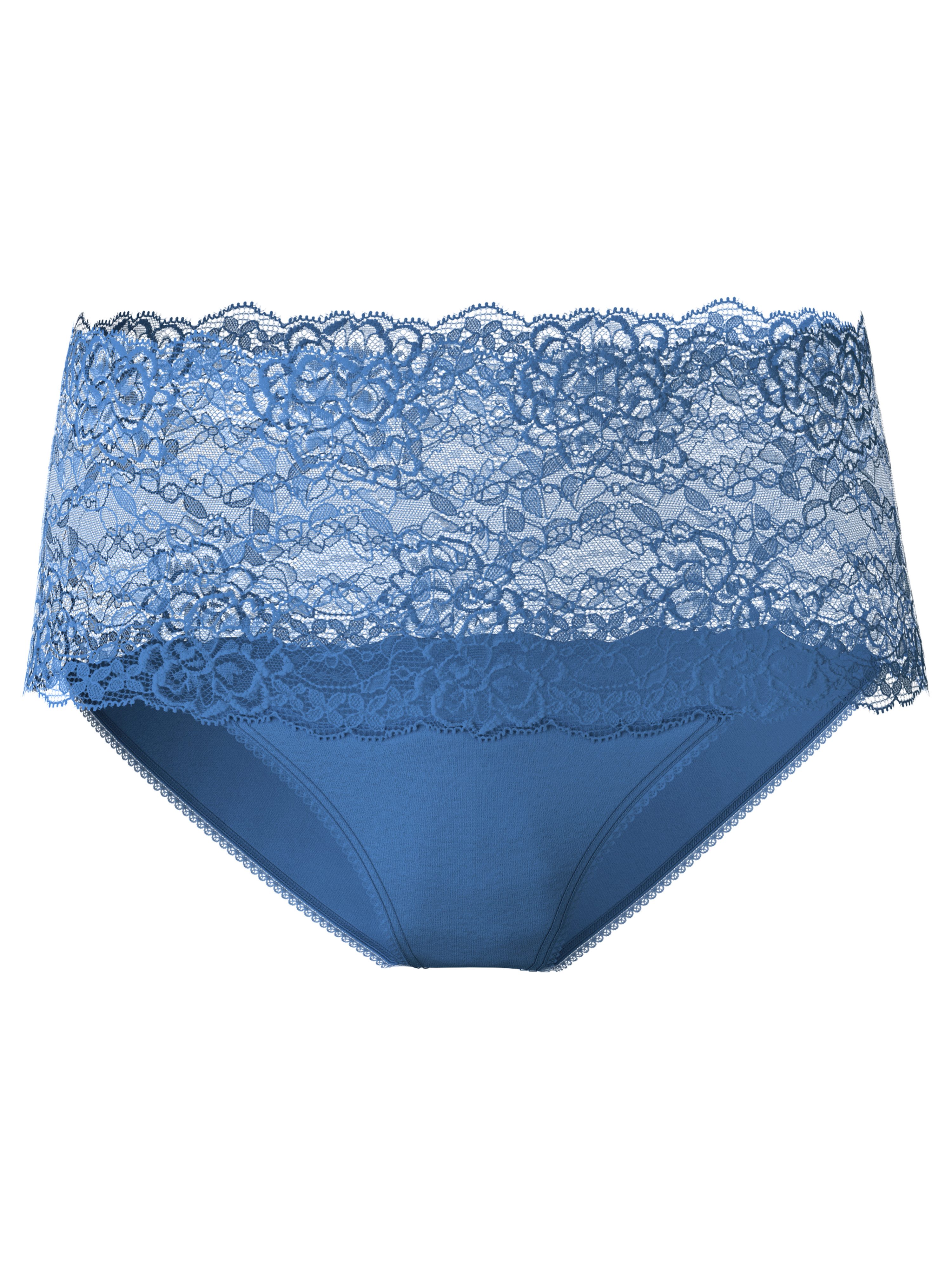 CALIDA Slip Sensual Secrets breiter Spitzenbund, Viskose-Mix, Single Jersey, elastisch, weich
