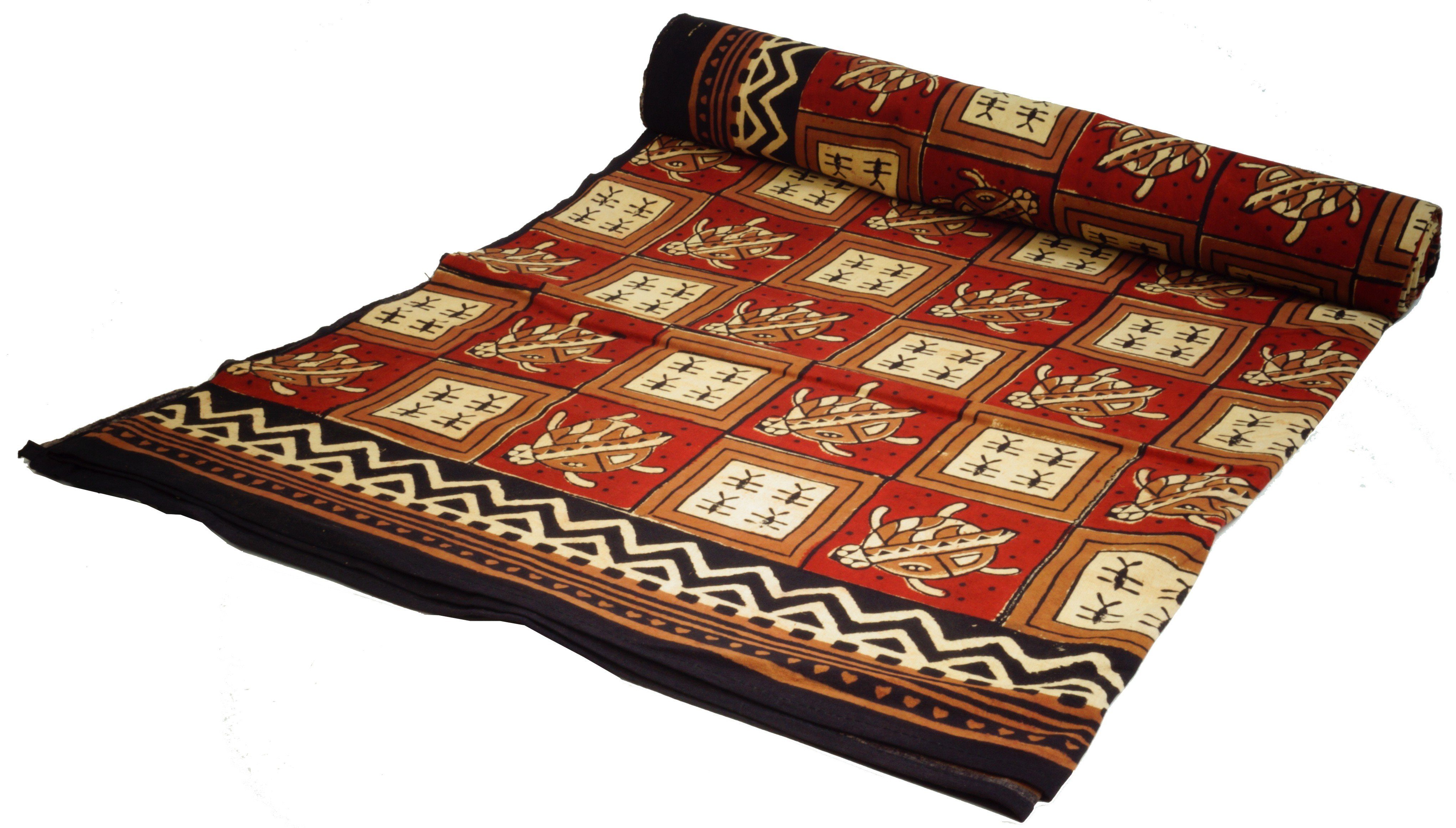 Guru-Shop Tagesdecke Blockdruck Tagesdecke, Bett & günstig online kaufen