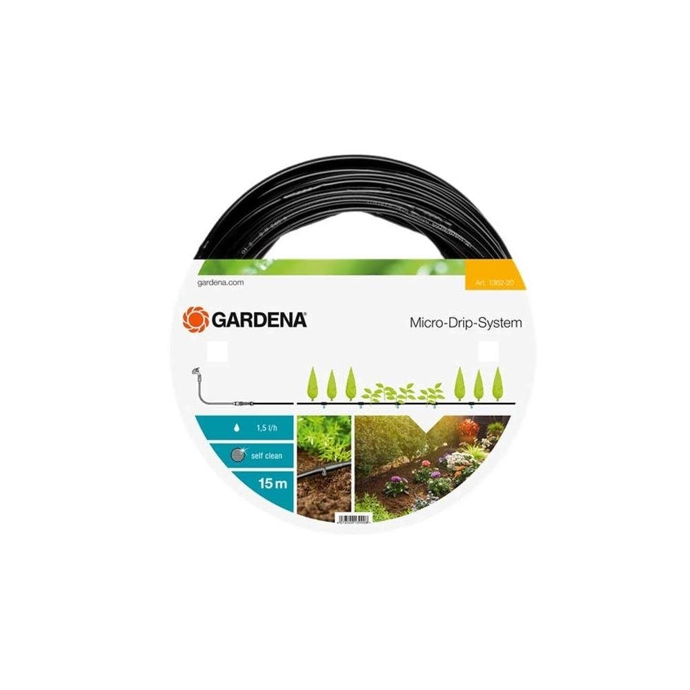 GARDENA Bewässerungssystem 01362-20 Micro-Drip-System Tropfrohr 4,6