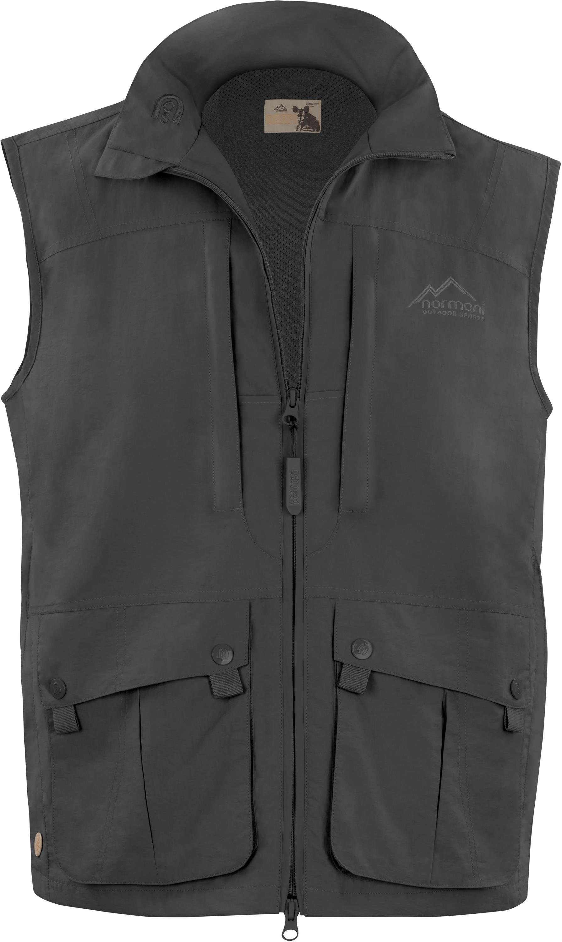 normani Funktionsweste Outdoor Weste Okapi Outdoorweste Sommerweste Angelwe günstig online kaufen