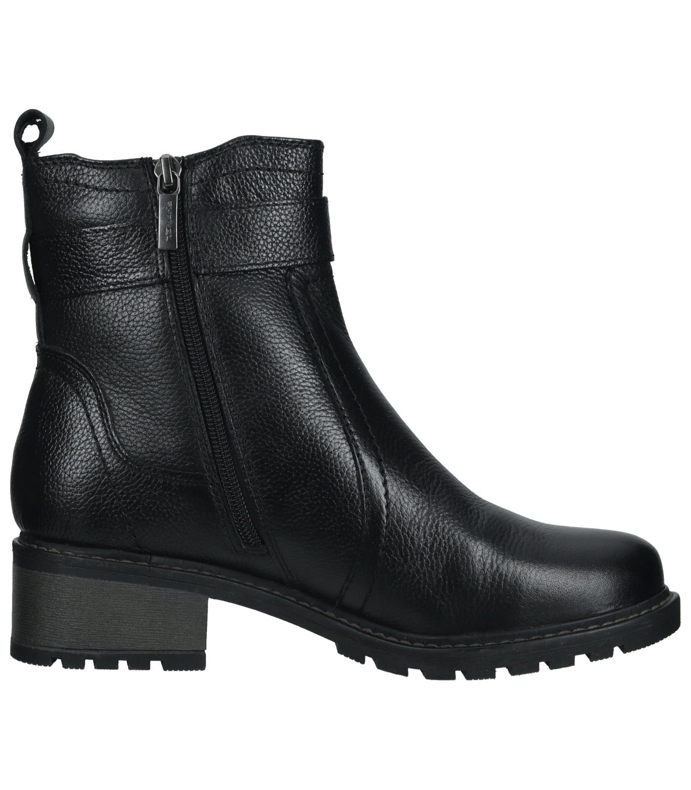 Schwarz Stiefelette Tamaris Stiefelette Leder