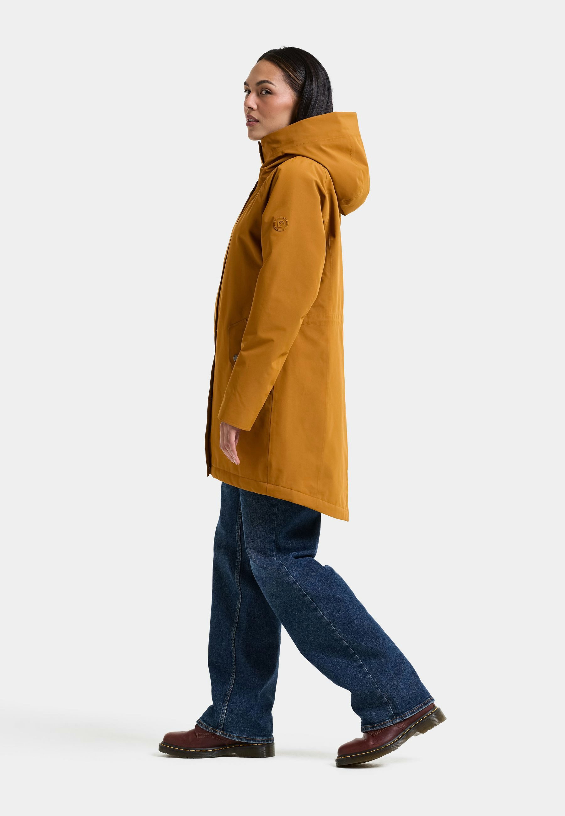 Didriksons Winterjacke Damen Wintermantel Wasserdicht ALANA mit Kapuze mit Taschen