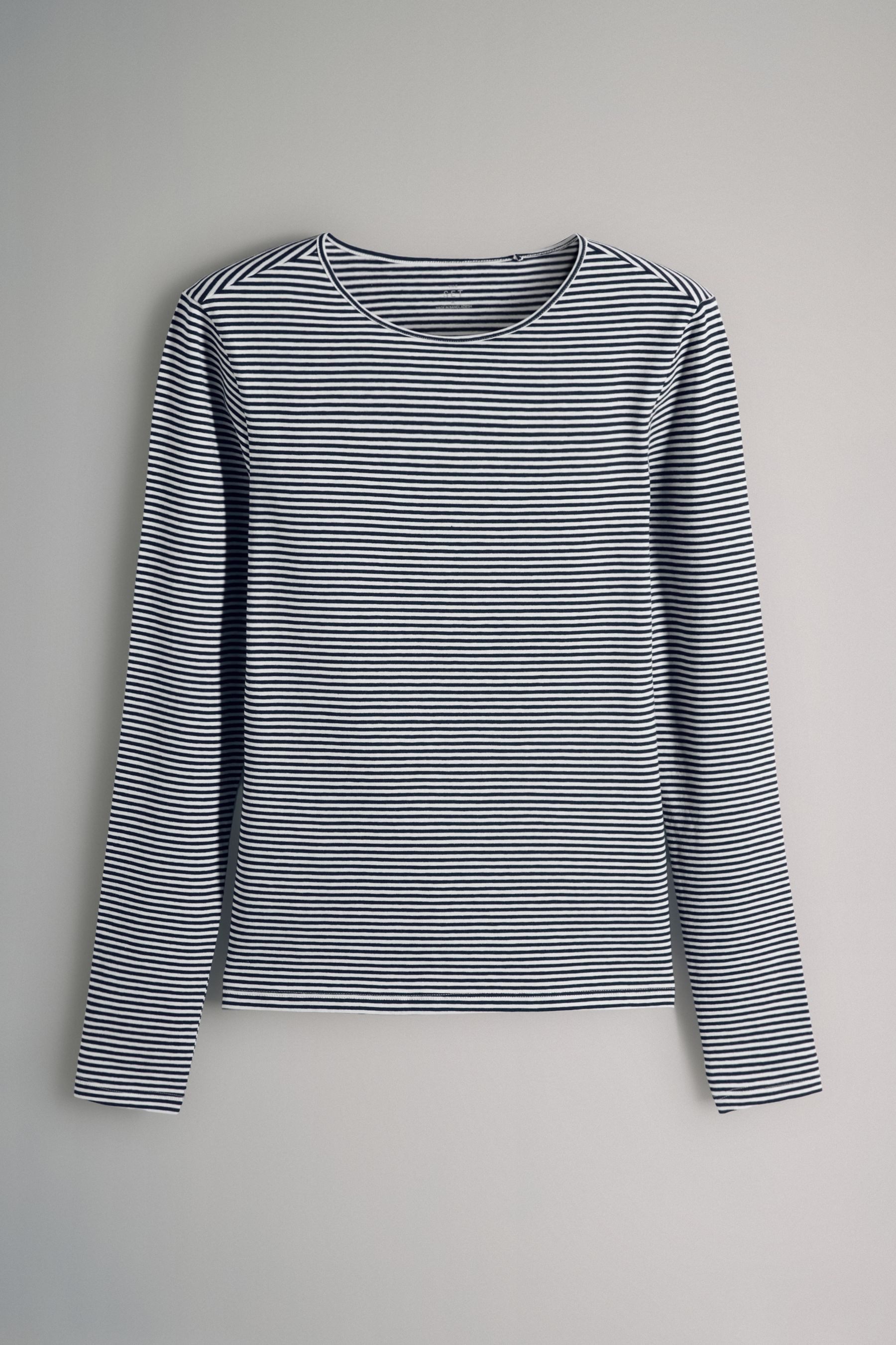 The Set Langarmshirt The Set Langarmshirts mit Rundhalsausschnitt, (5-tlg) günstig online kaufen