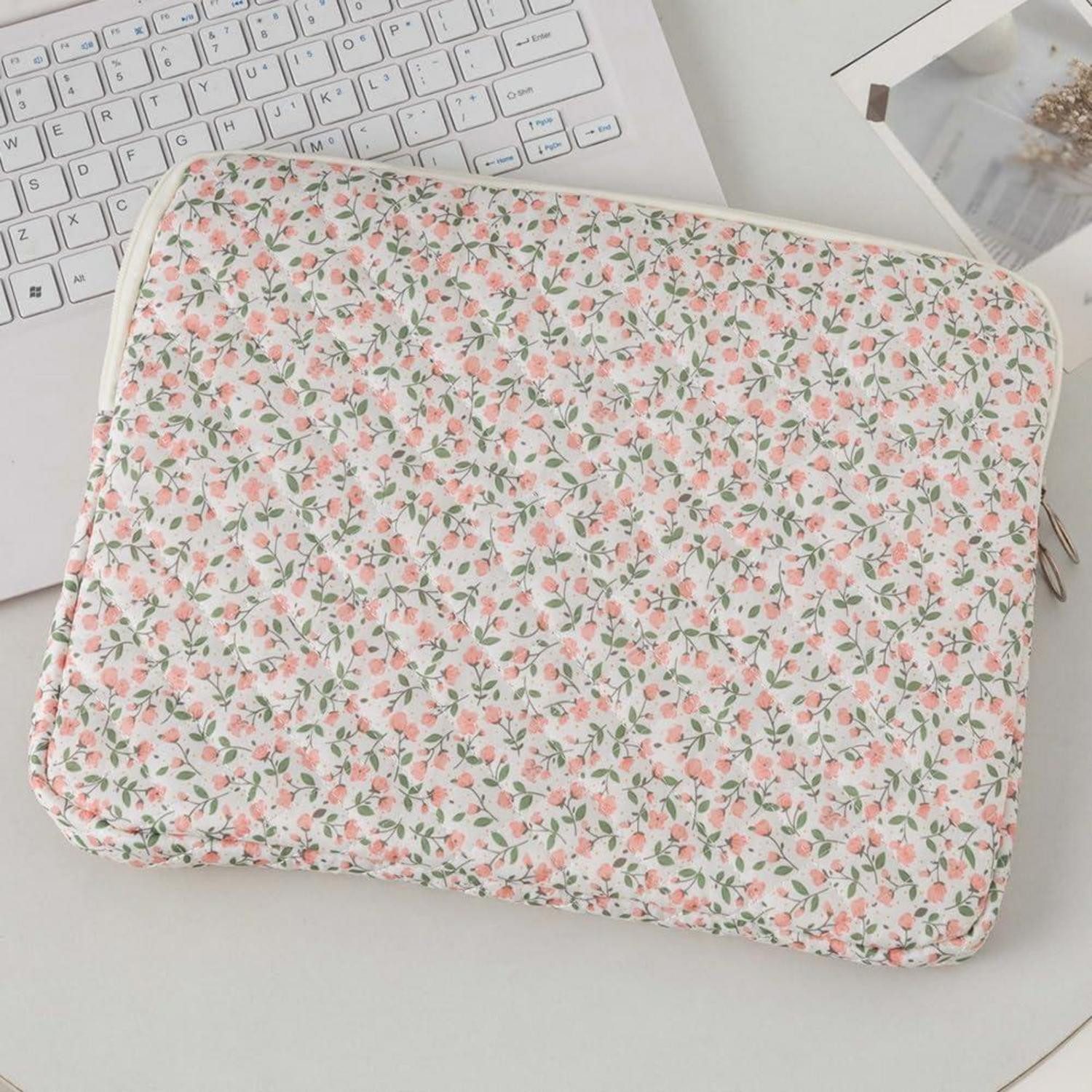 LuxusKollektion Laptoptasche MacBook Air M3 13 Zoll Hülle Blumenmuster Laptoptasche 13