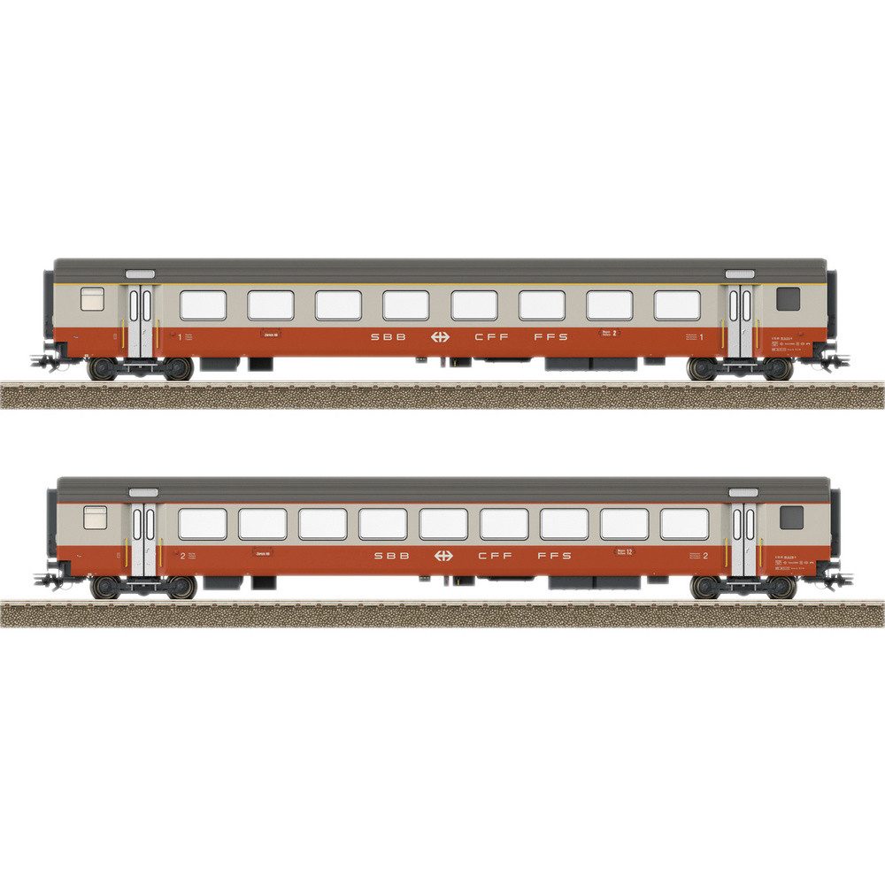 TRIX H0 Personenwagen TRIX H0 23691 H0 2er-Set Personenwagen Swiss Express der SBB