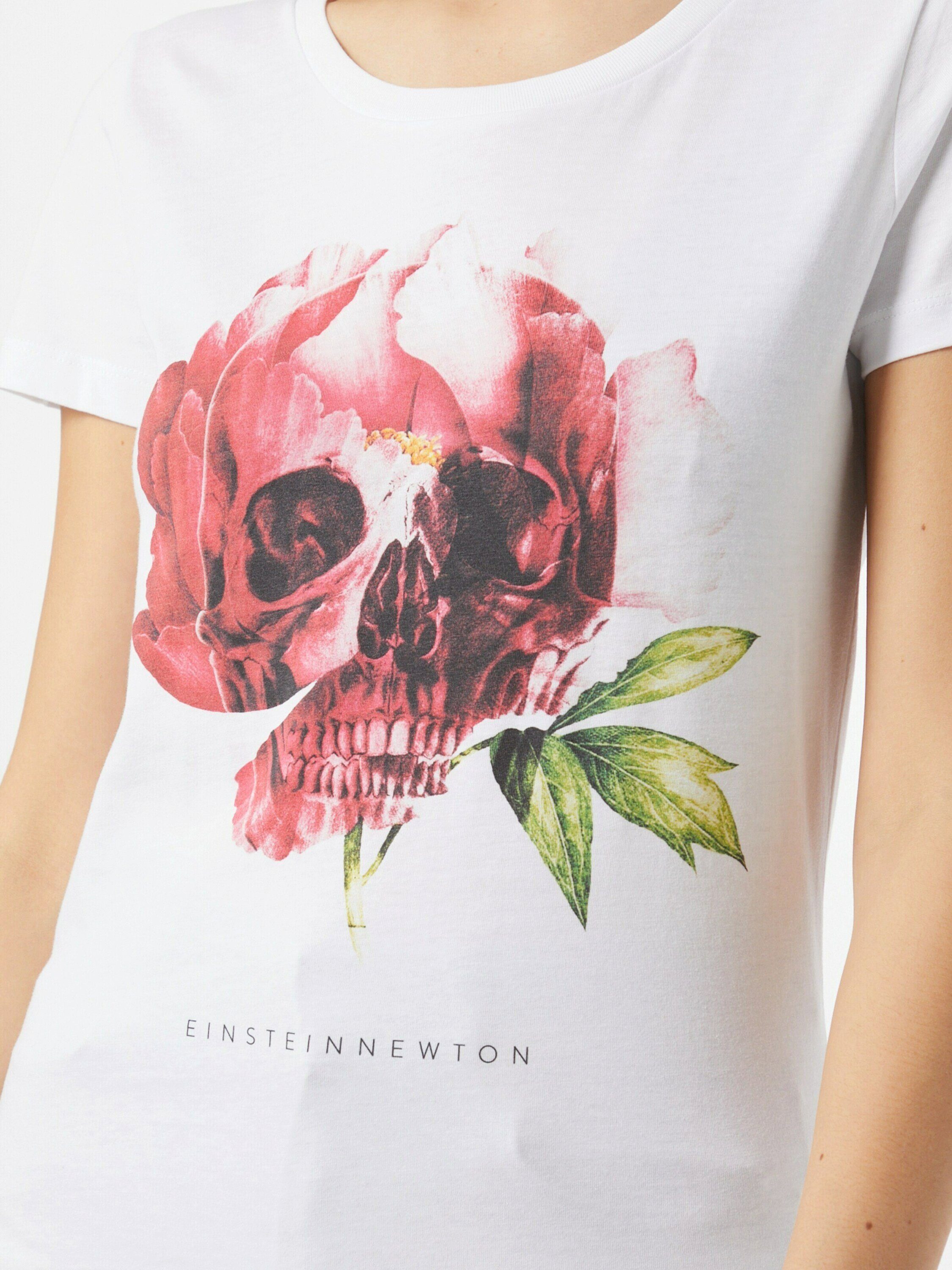Plain/ohne (1-tlg) EINSTEIN Details NEWTON T-Shirt &