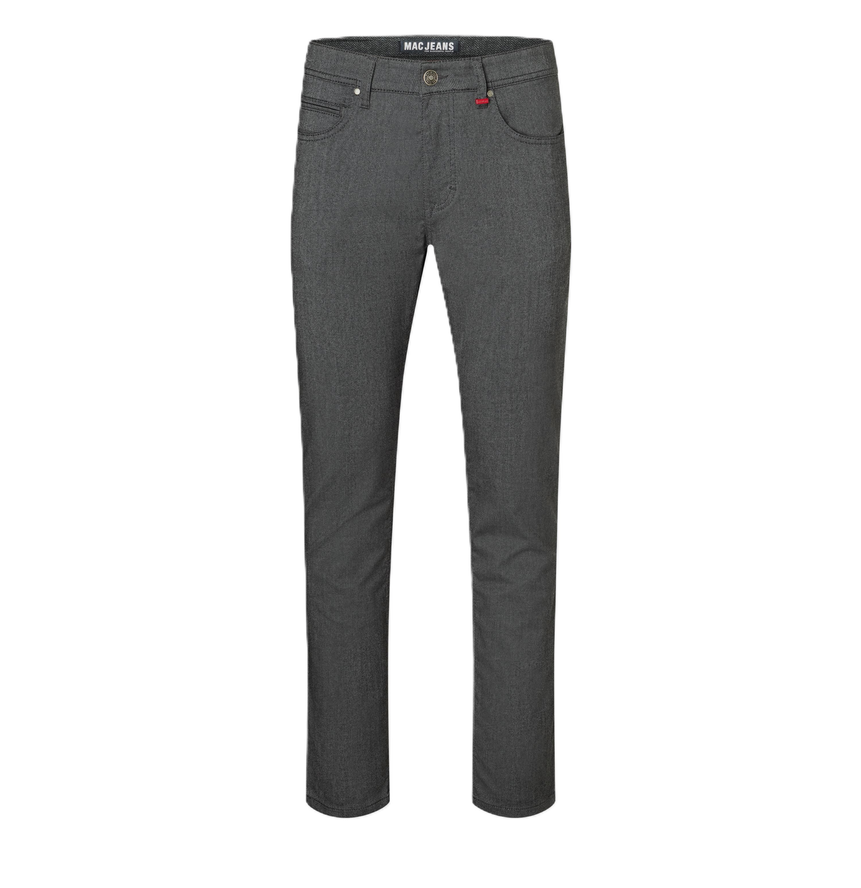 5-Pocket-Jeans MAC ARNE flannel 0500-01-0733L 060 - STRUCTURE FLEX